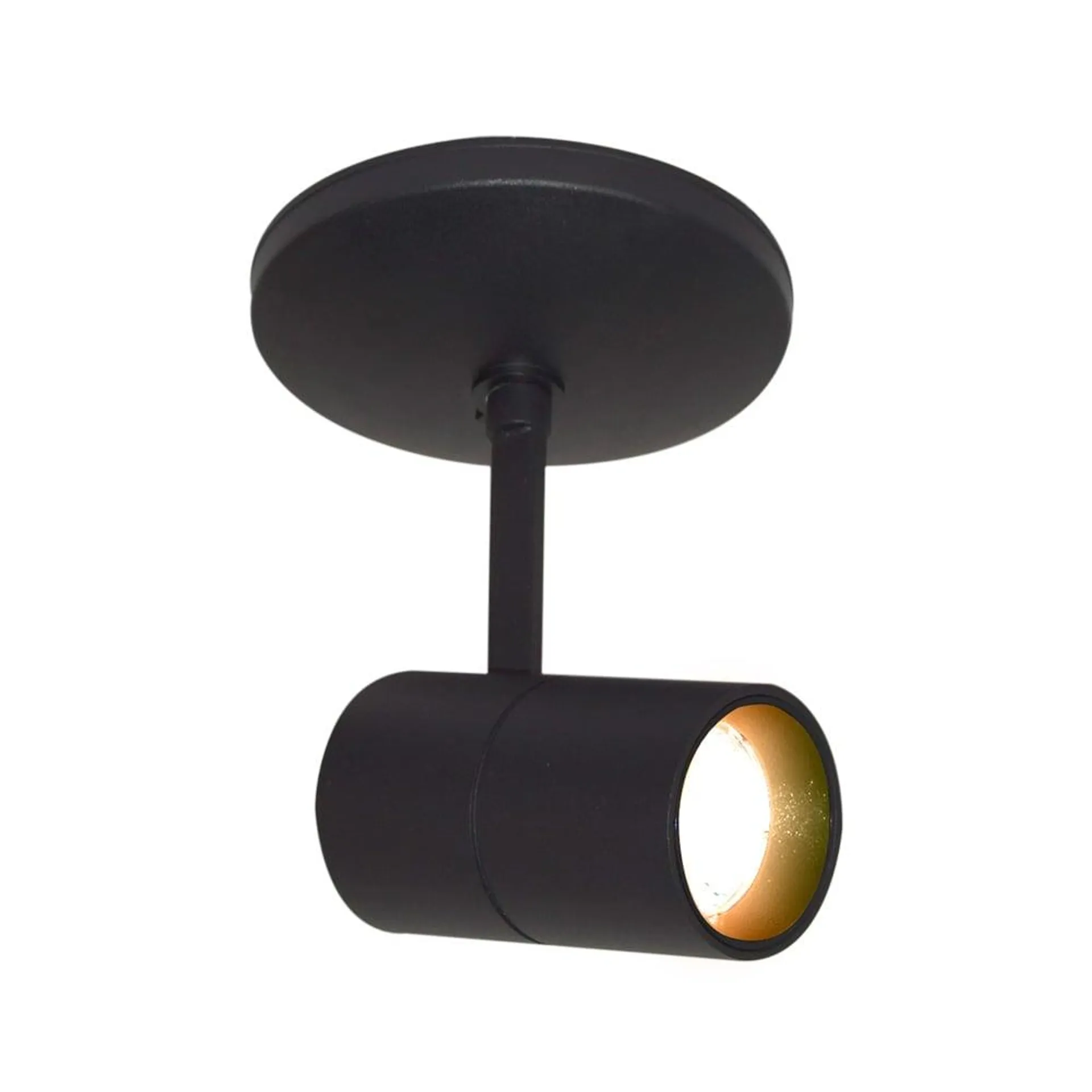 Lámpara Spot LED de Sobreponer Dirigible 12 W, Luz Blanca Ajustable, IRC 90, No Atenuable