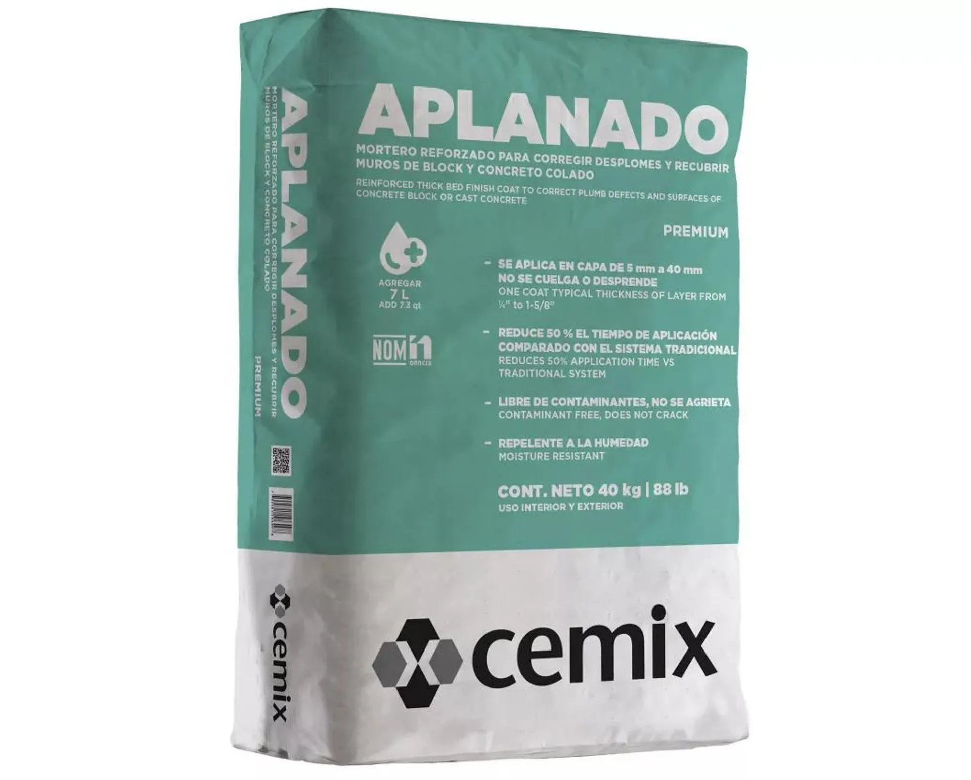 Aplanado Cemix 40KG