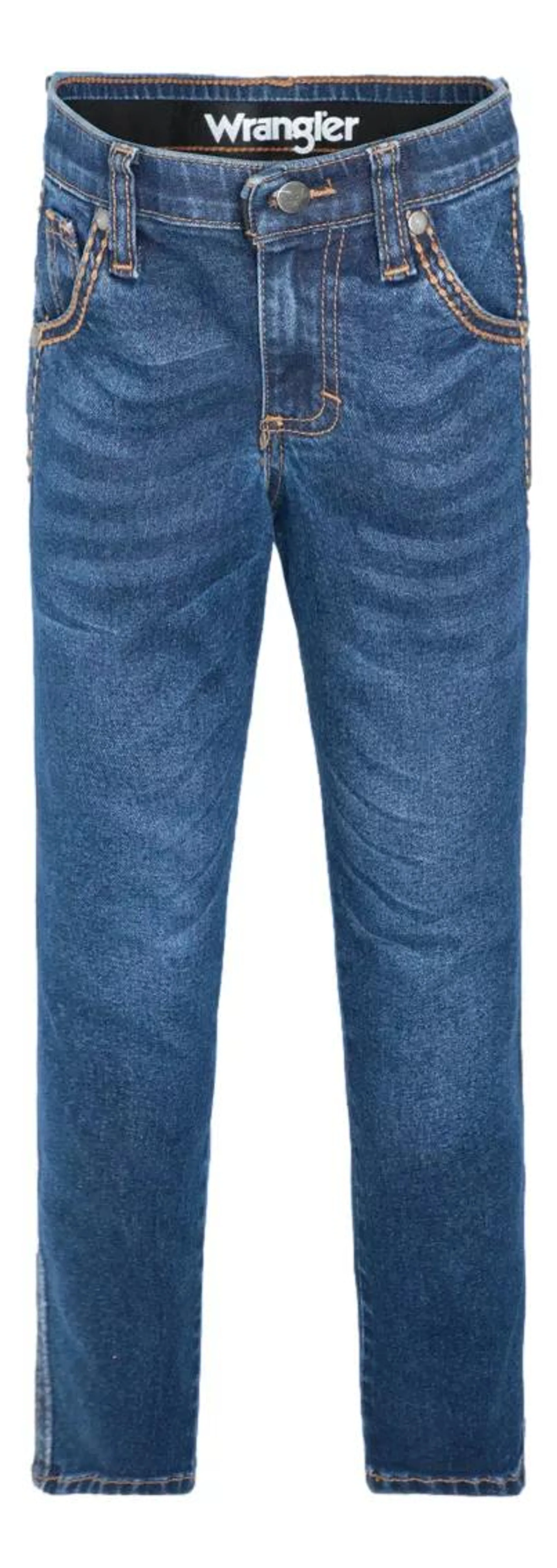 Pantalón Jeans Vaquero Slim Wrangler Niño 400