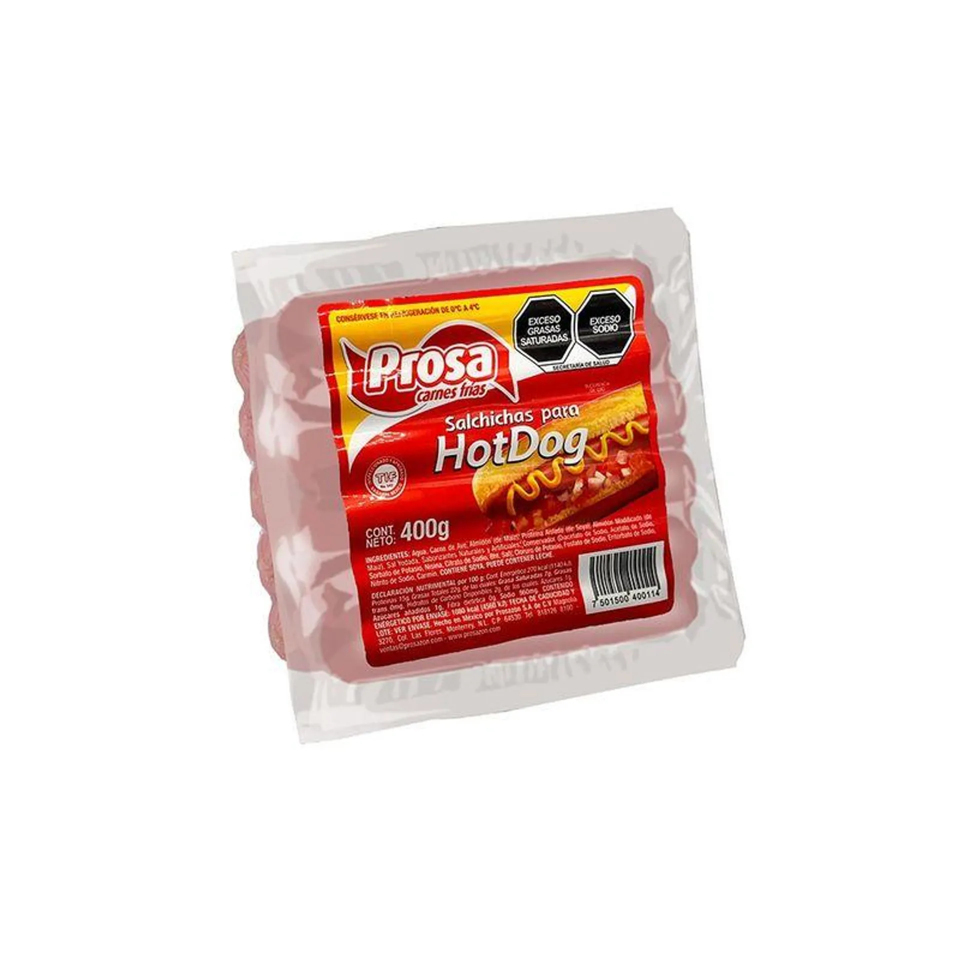 Salchicha Para Hot Dog 400 g