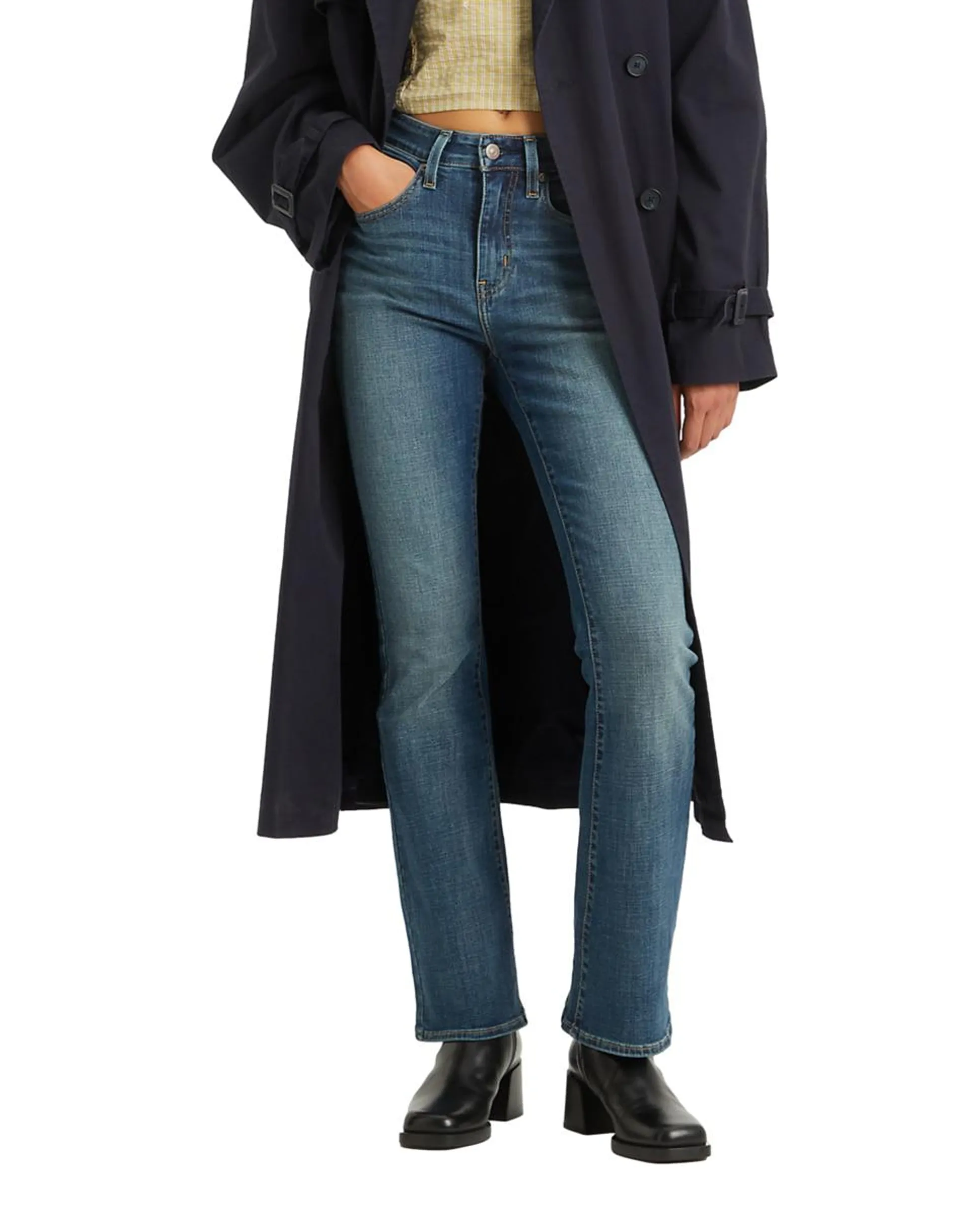 Jeans slim Levi's corte cintura alta para mujer