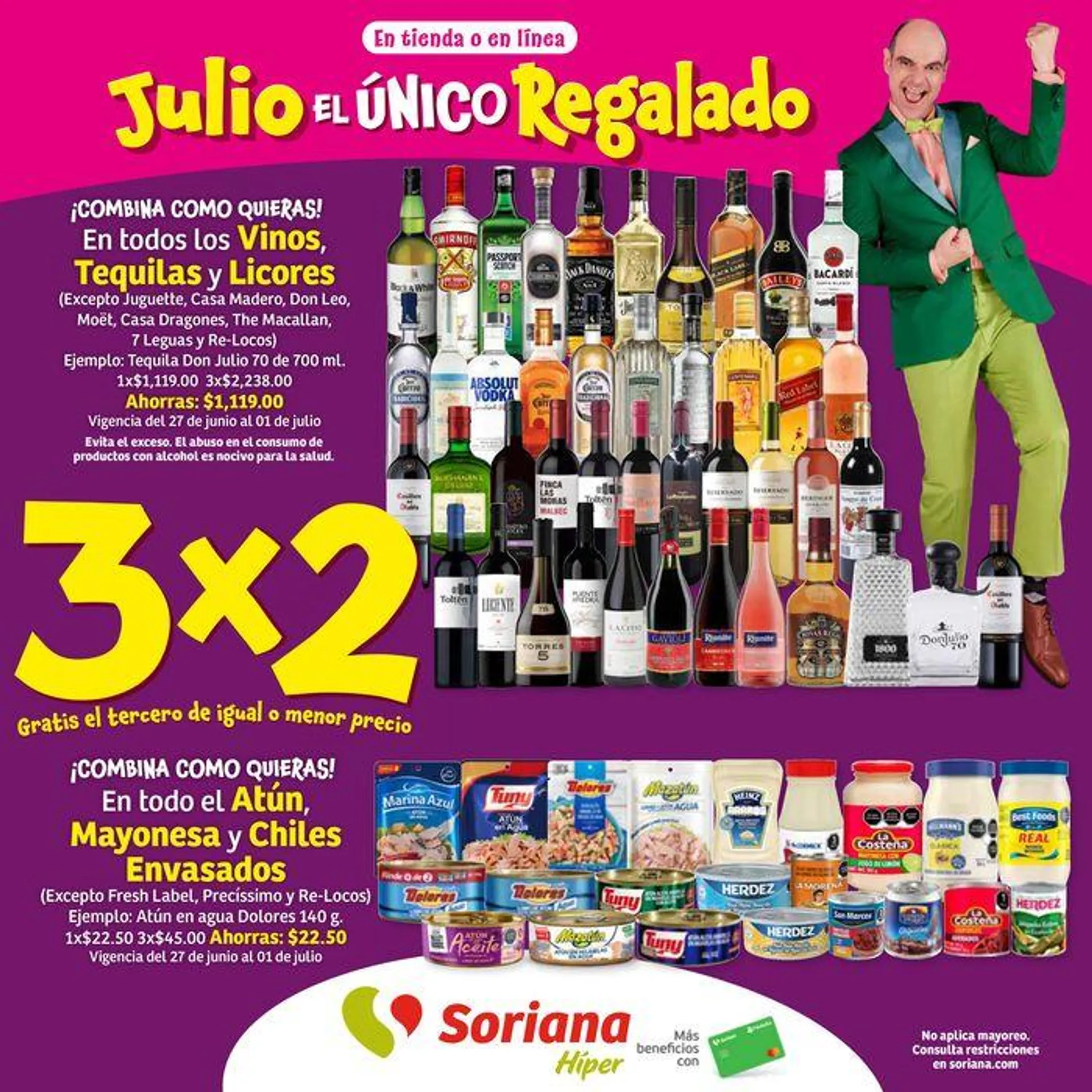 Catálogo de Julio Regalado Híper 27 de junio al 3 de julio 2024 - Pagina 1