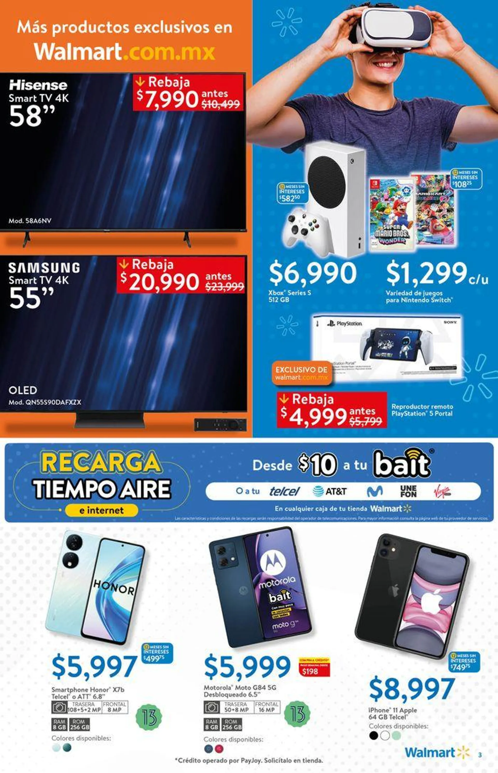 Catálogo de Walmart - Los Días más Tech 19 de septiembre al 16 de octubre 2024 - Pagina 3