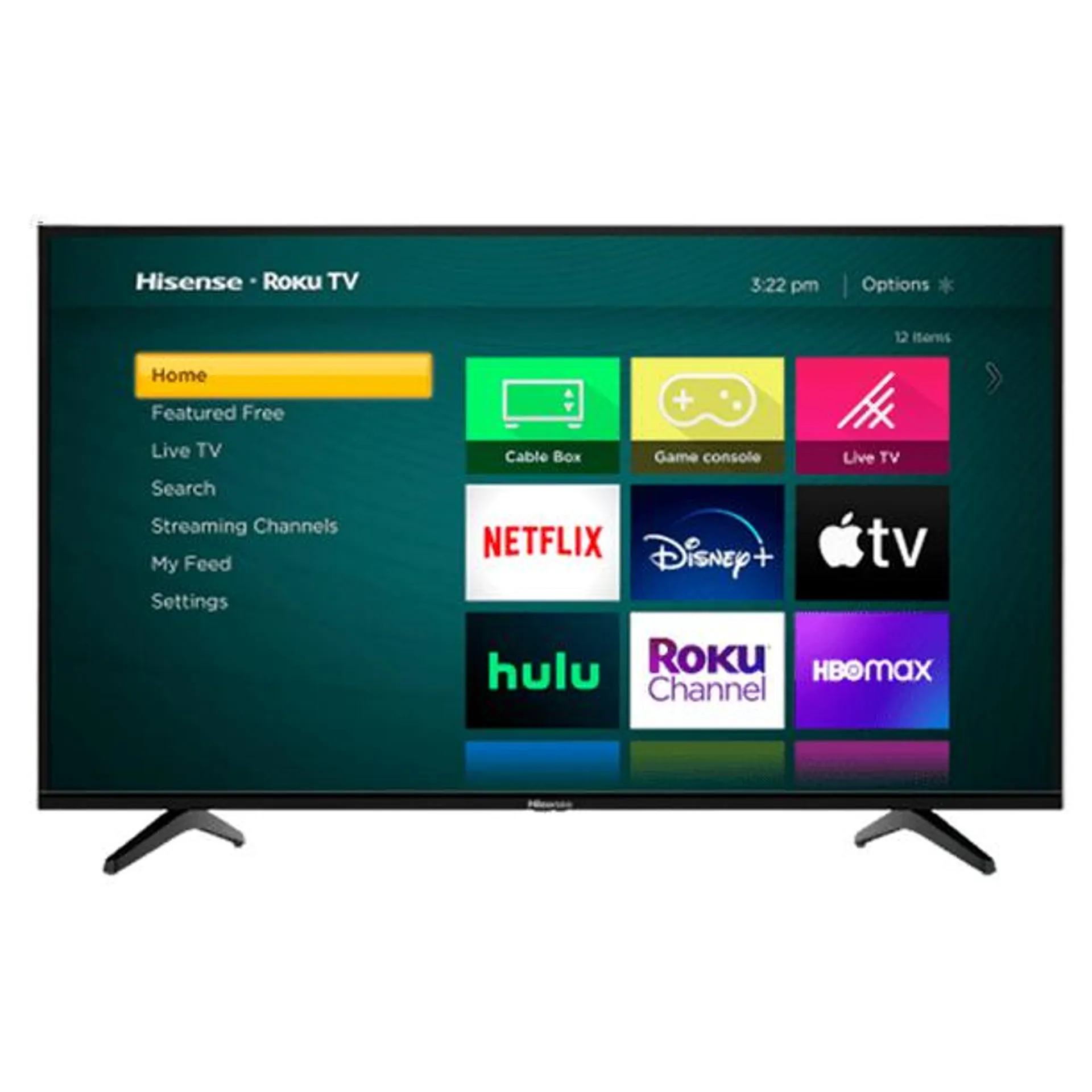 Pantalla Smart TV 58 pulgadas HISENSE Ultra HD 4K LED HDR10 HDMI USB Roku TV 58R6E3 Hisense 58R6E3