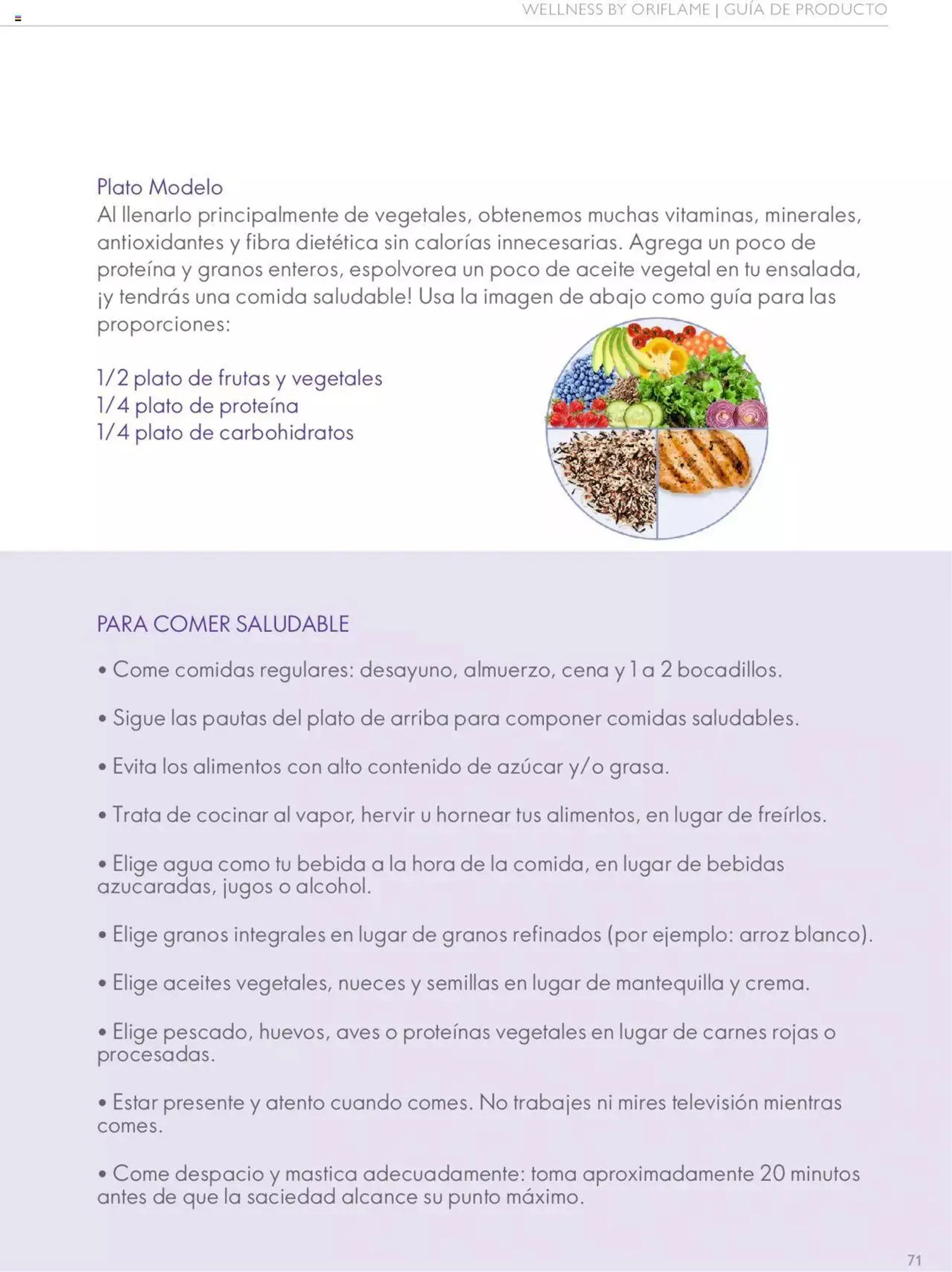 Oriflame - Guía de Producto Wellness - 66