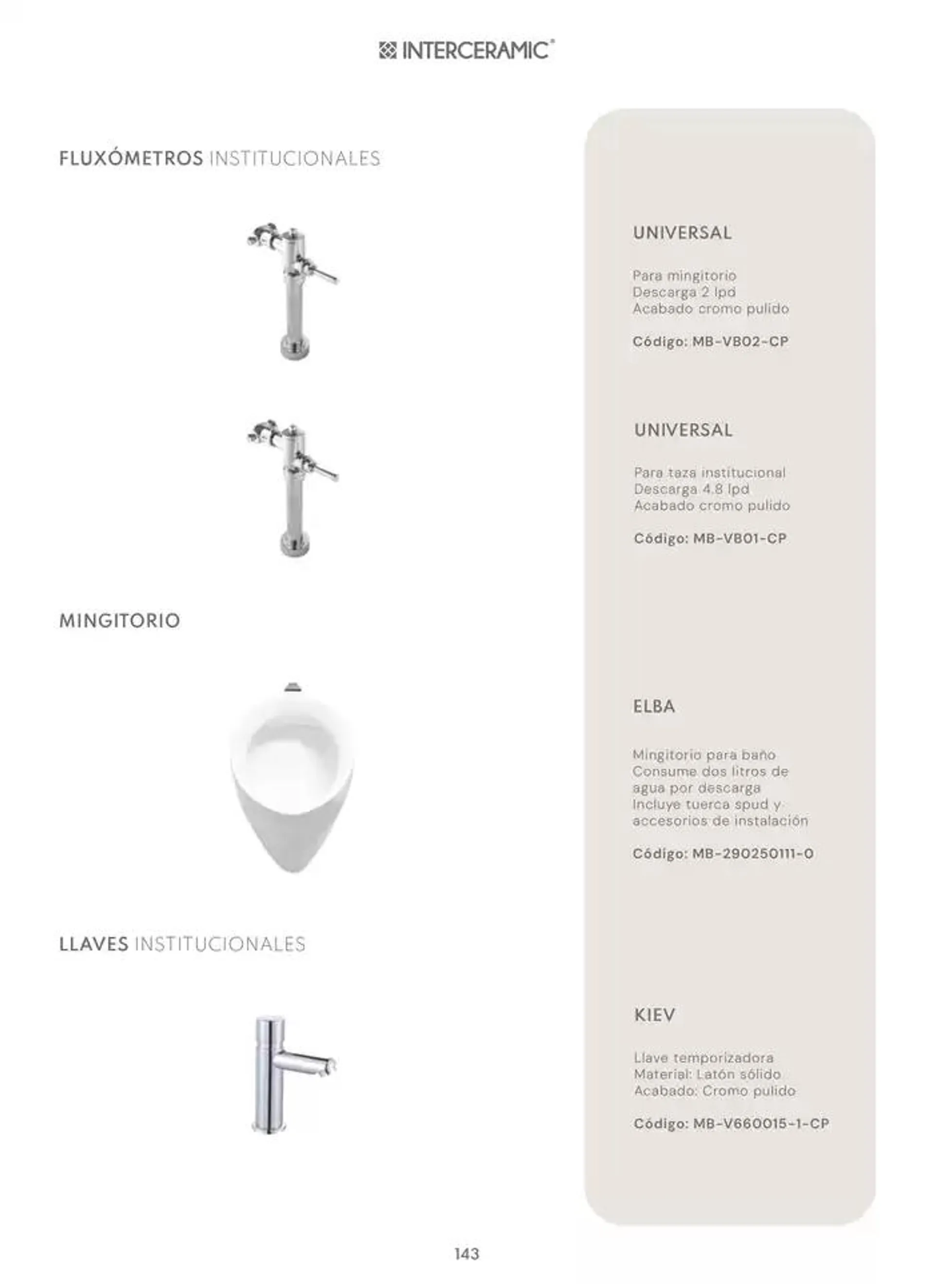 Catálogo de Muebles de Baño y Cocina 14 de noviembre al 31 de marzo 2025 - Pagina 143