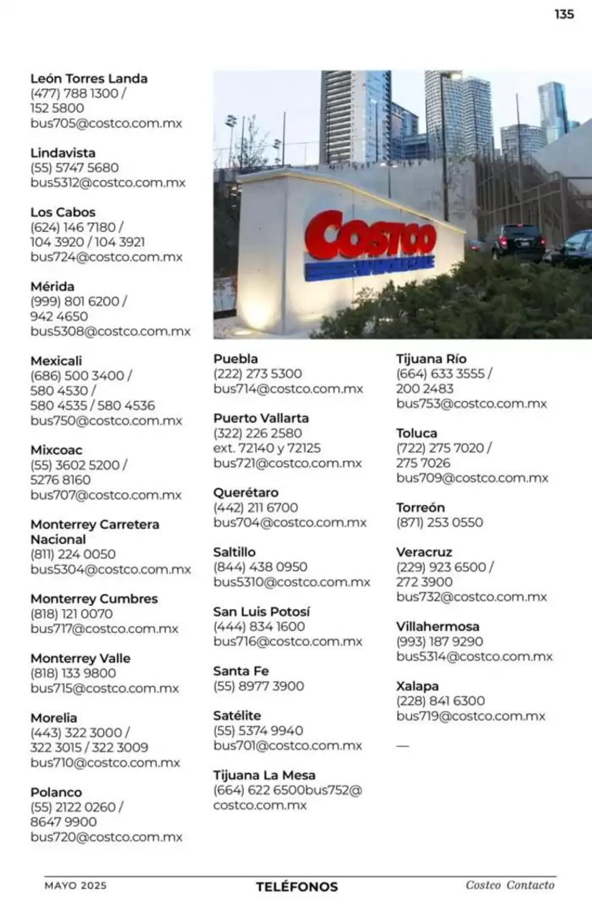Catálogo de Catálogo Costco 1 de mayo al 31 de mayo 2025 - Pagina 135