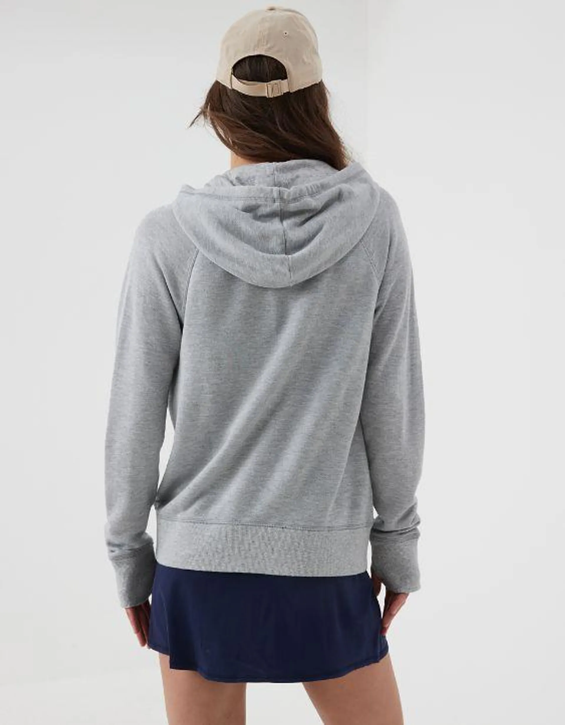 OFFLINE By Aerie Sweatshirt de Felpa con Cierre Completo