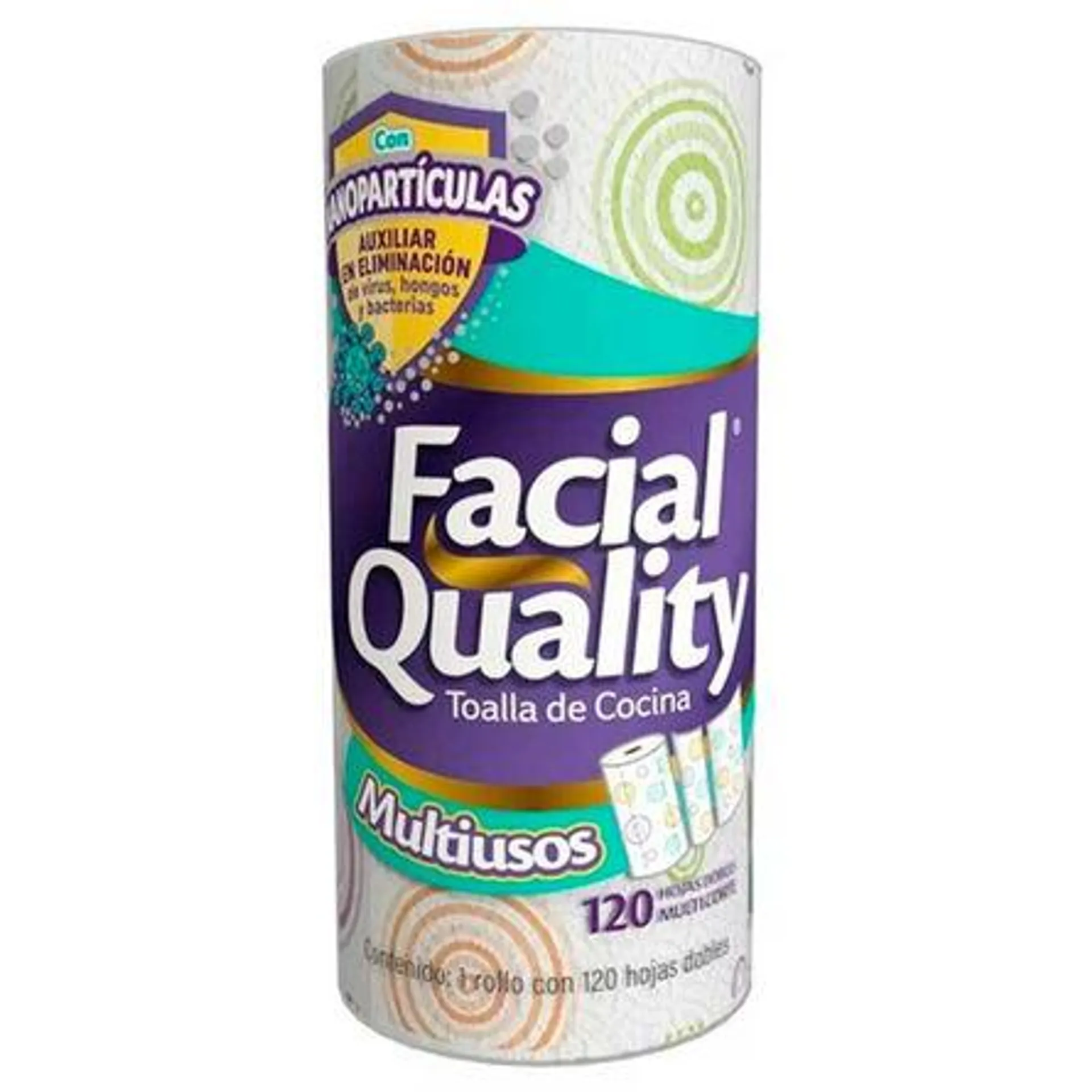 Toalla Cocina 120hj Facial Quality 1 Rol