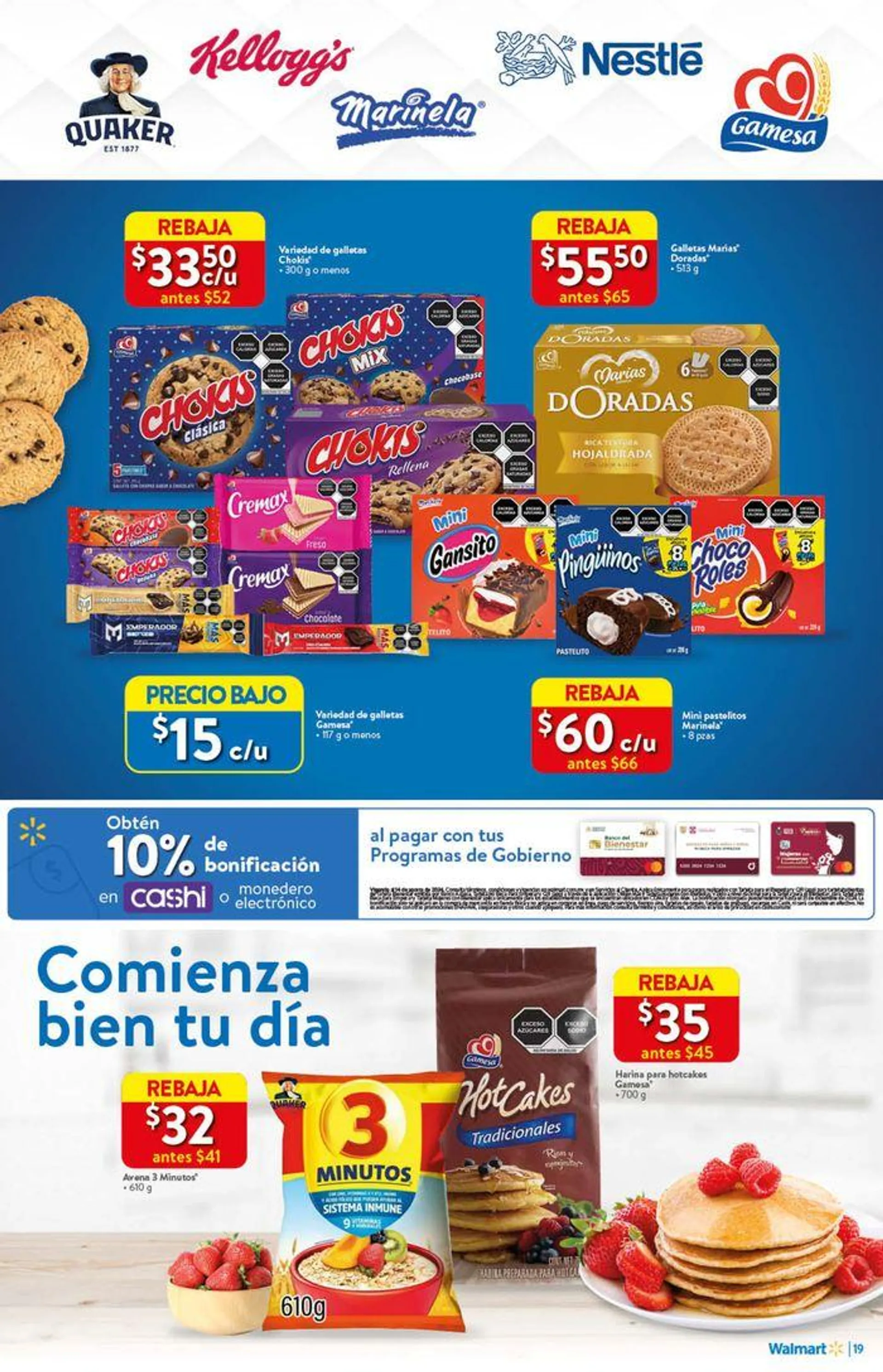 Catálogo de Walmart - Precios Bajos 25 de julio al 14 de agosto 2024 - Pagina 19