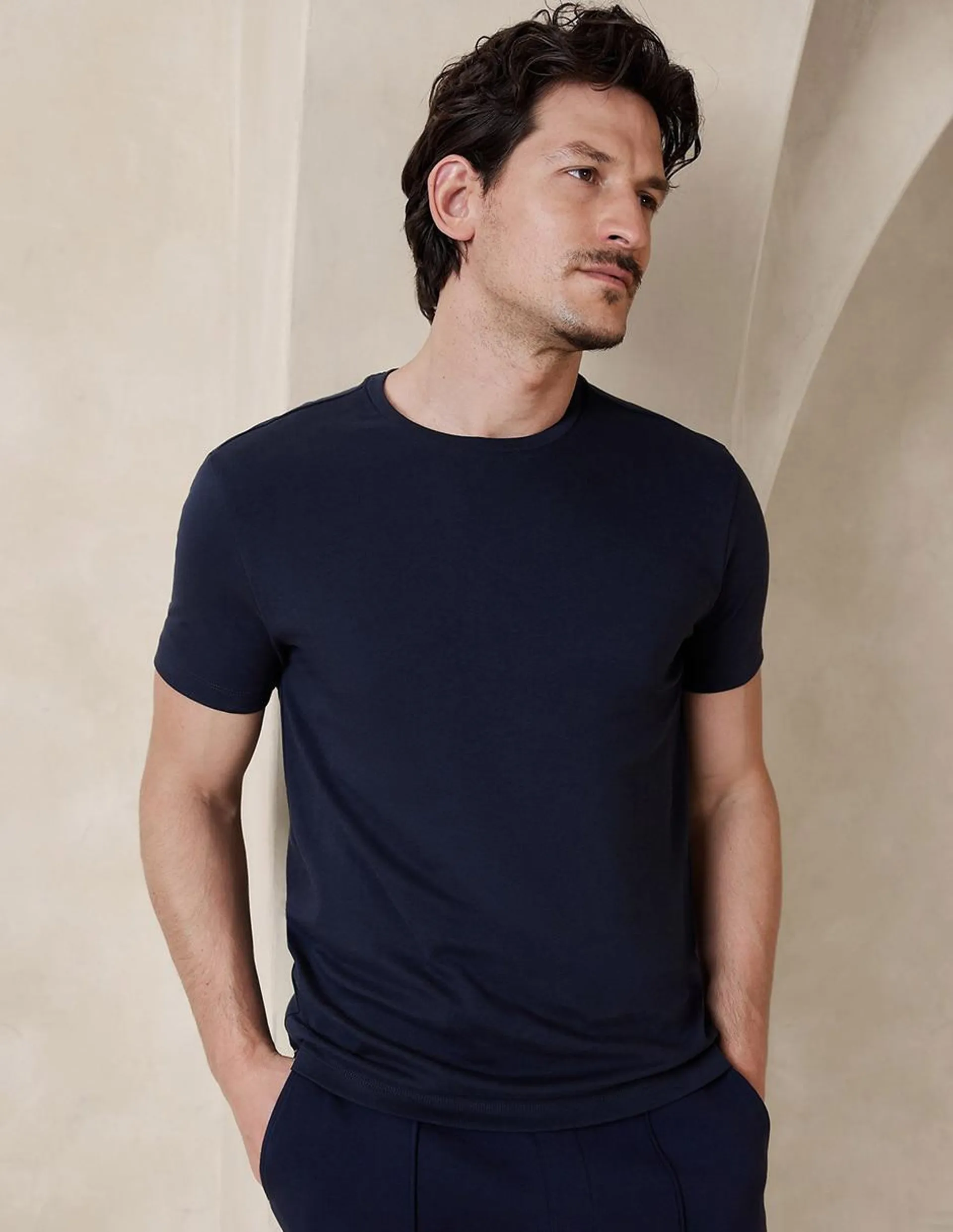 Playera cuello redondo para hombre