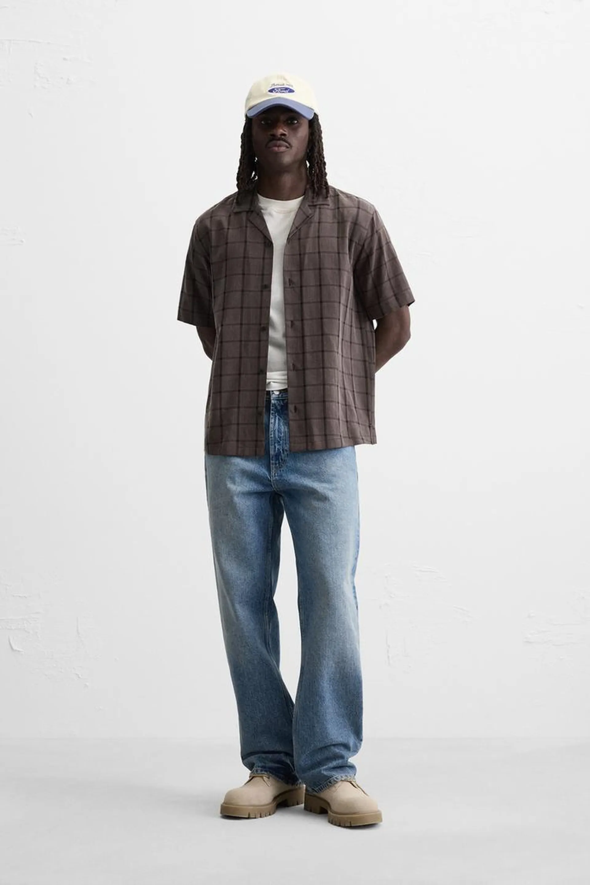CAMISA ESTRUCTURA A CUADROS