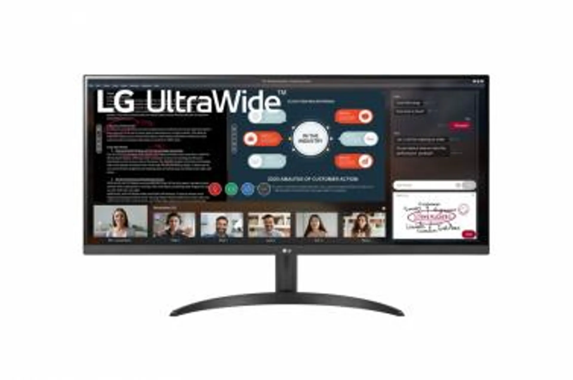 Monitor LG 34WP500-B LED 34", UltraWide Full HD, Ultra Wide, FreeSync, 75Hz, HDMI, Negro