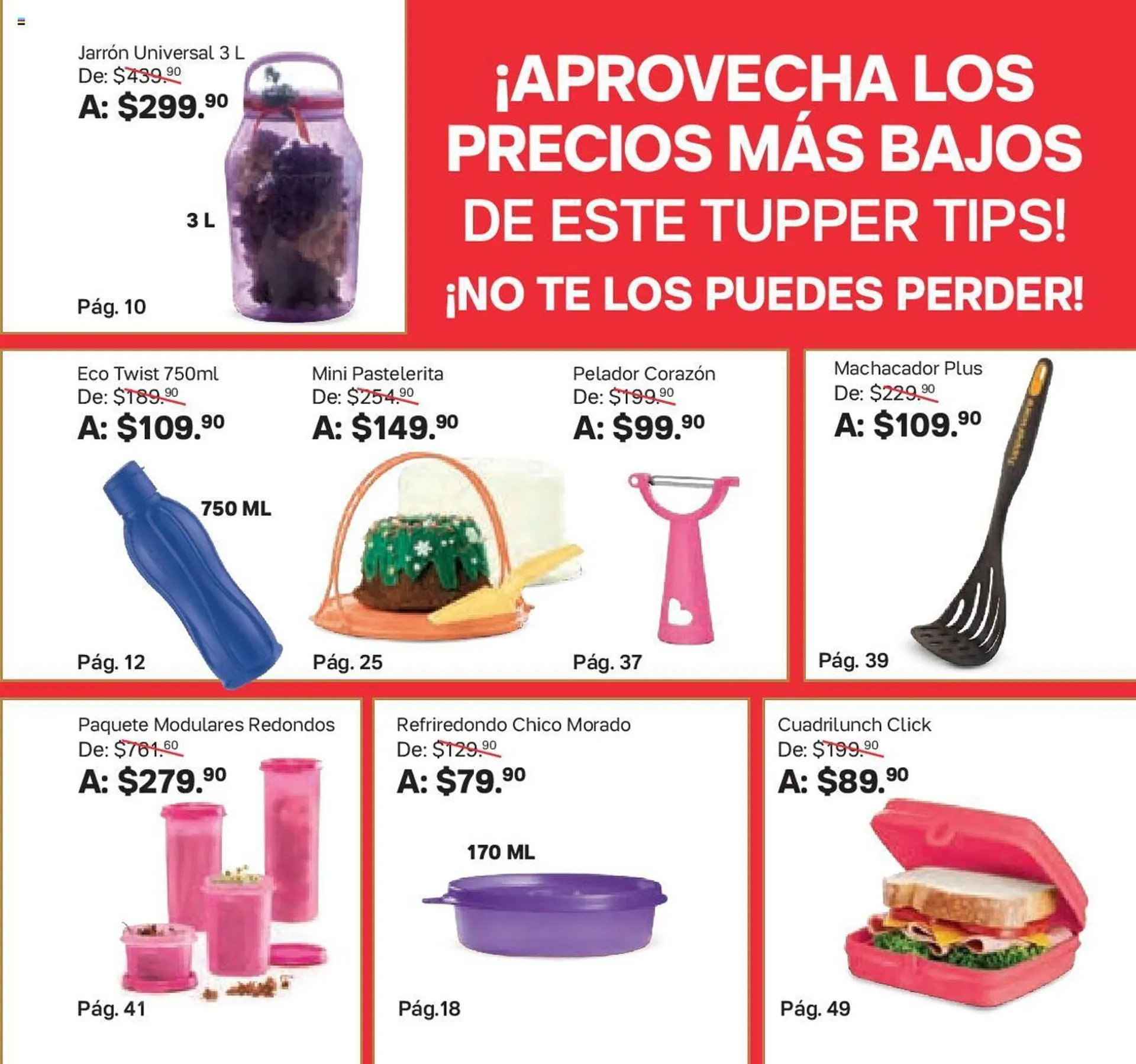 Catálogo de Catálogo Tupperware 23 de octubre al 12 de noviembre 2023 - Pagina 3