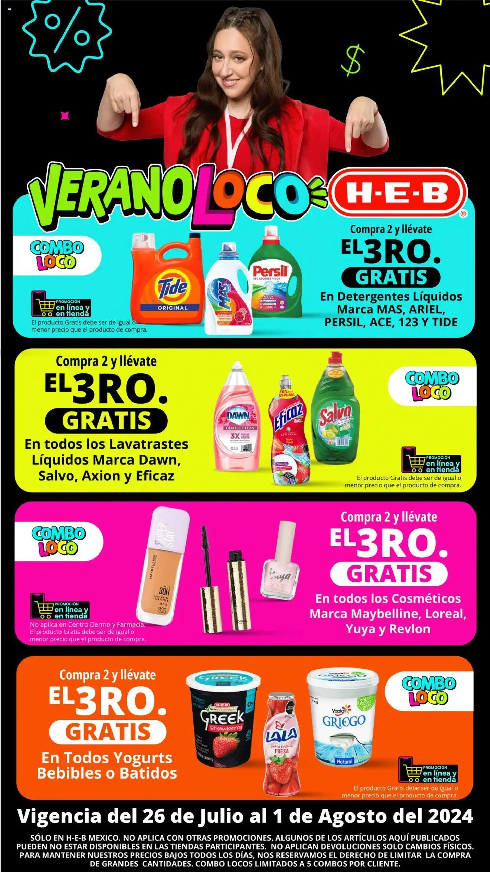 H-E-B folleto Verano Loco - 0