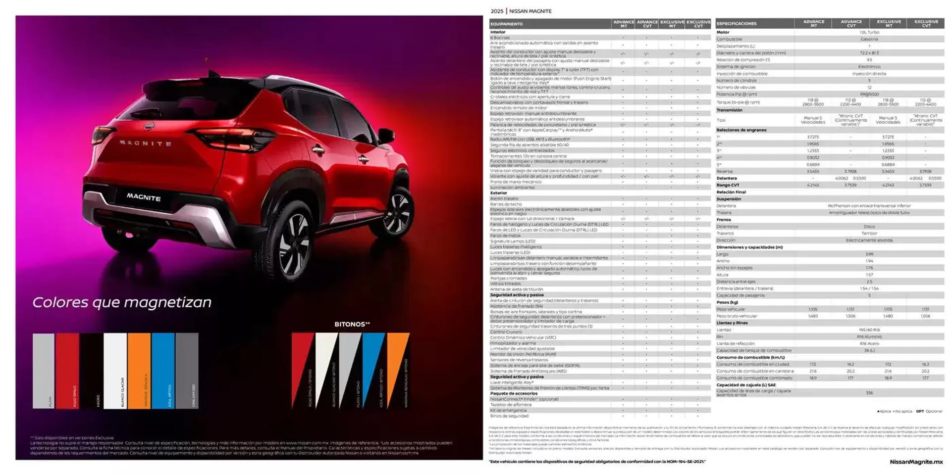 Catálogo de Nissan Magnite 25 24 de abril al 24 de abril 2026 - Pagina 12