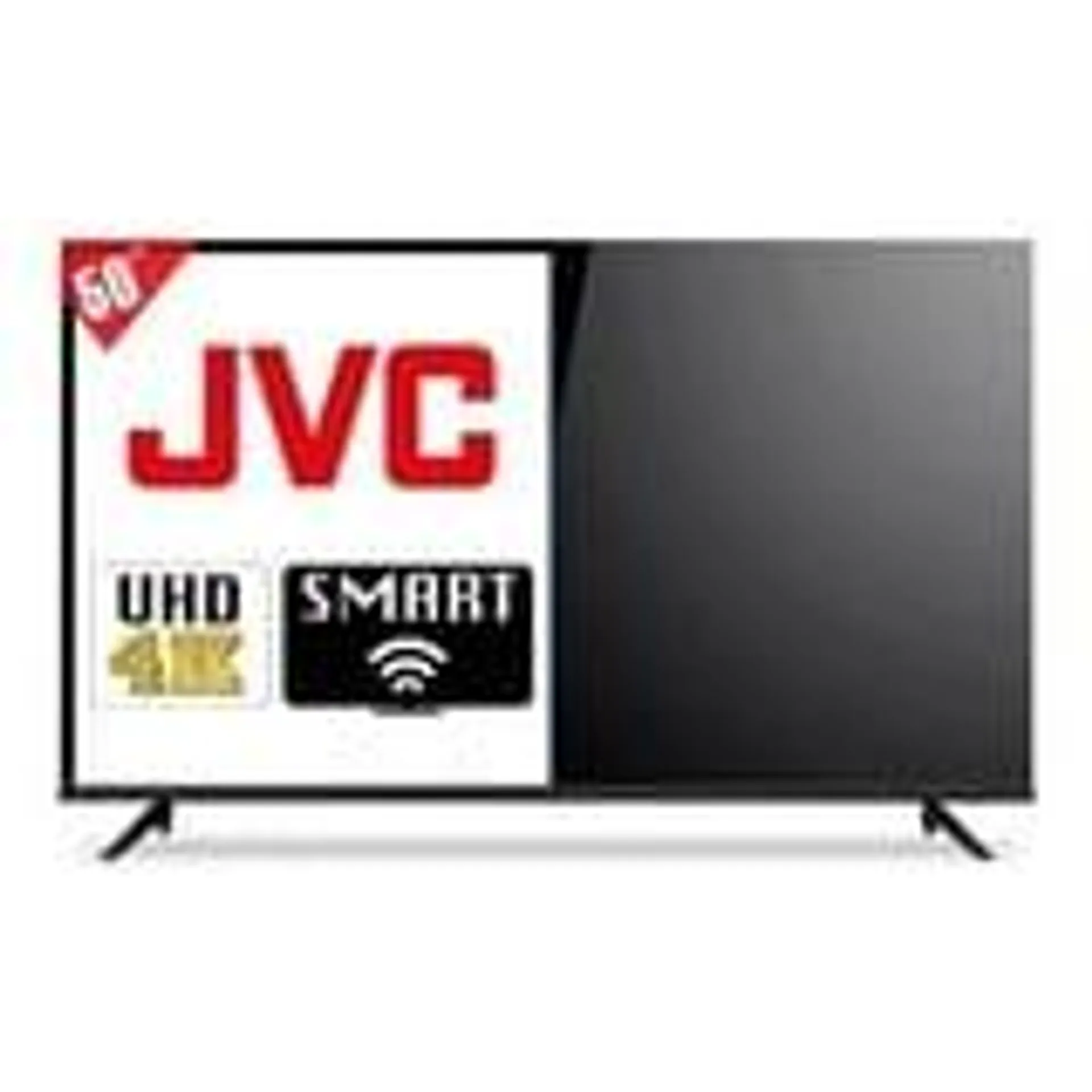 TV JVC 50 pulgadas 4K Ultra HD Smart TV LED SI50URF JVC Smart Tv Frameless Uhd 4k Si50urf Roku Tv