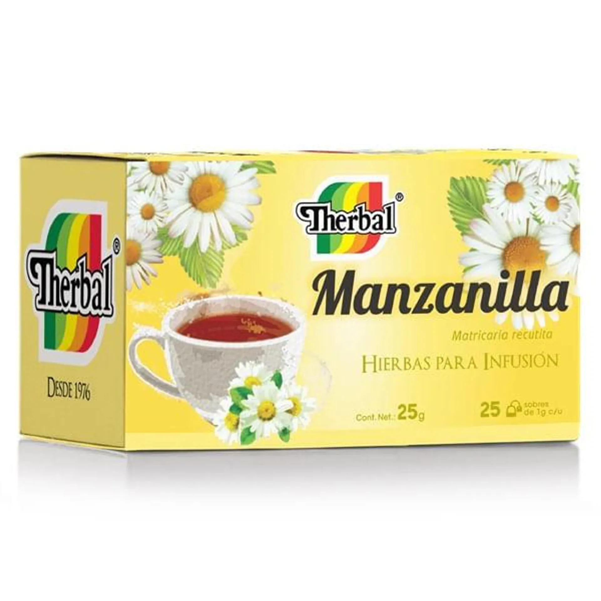 Té therbal manzanilla 20 sobres