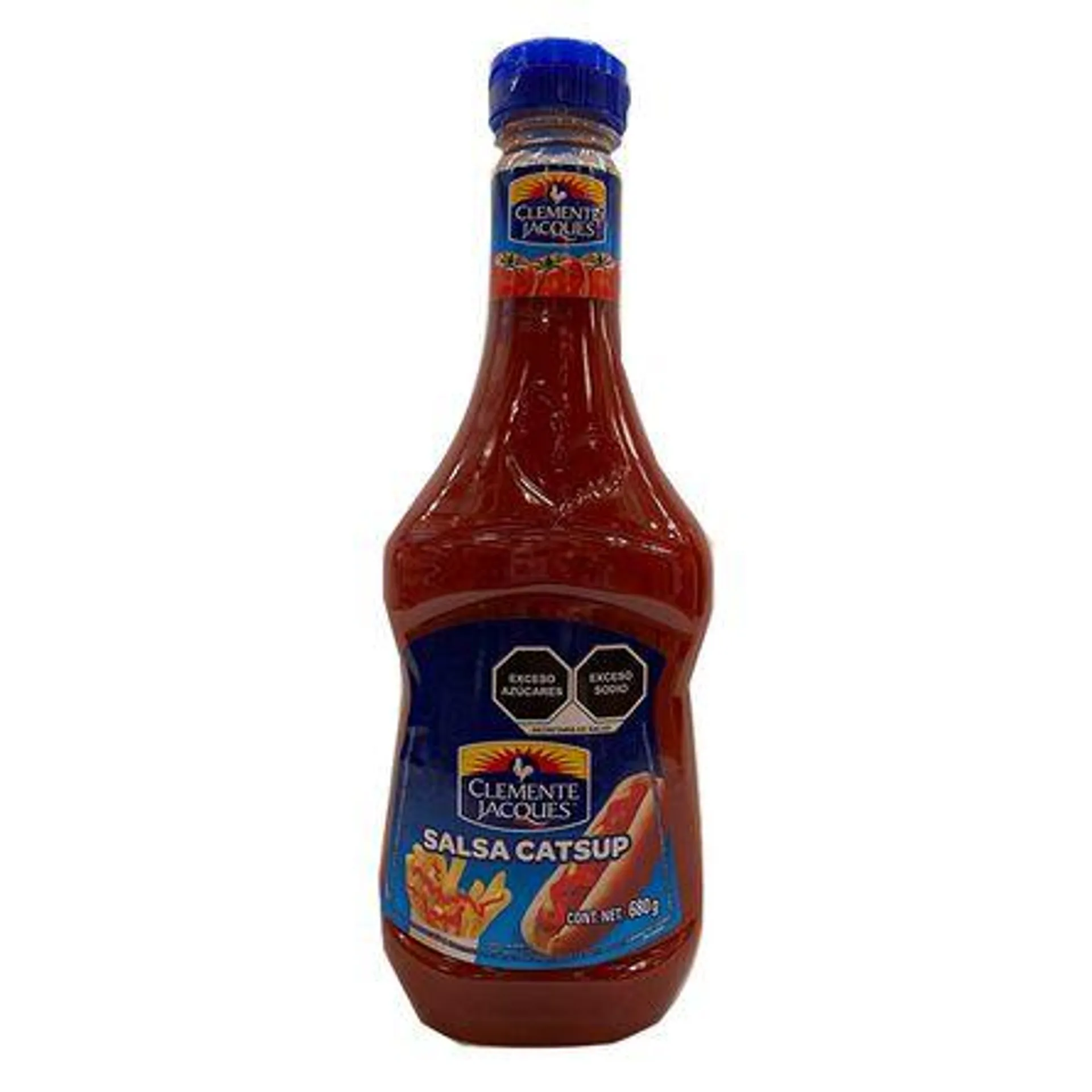 Catsup Clemente Jacques 680 Gr Botella