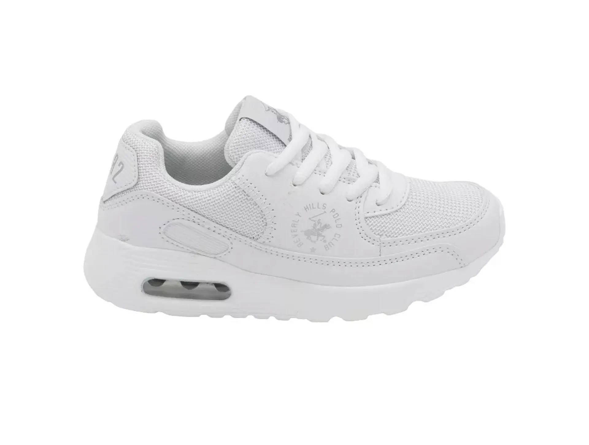 Tenis Polo Club BH Escolar Válvula Niño FISSION-WHI-BTS3 Talla 18.5