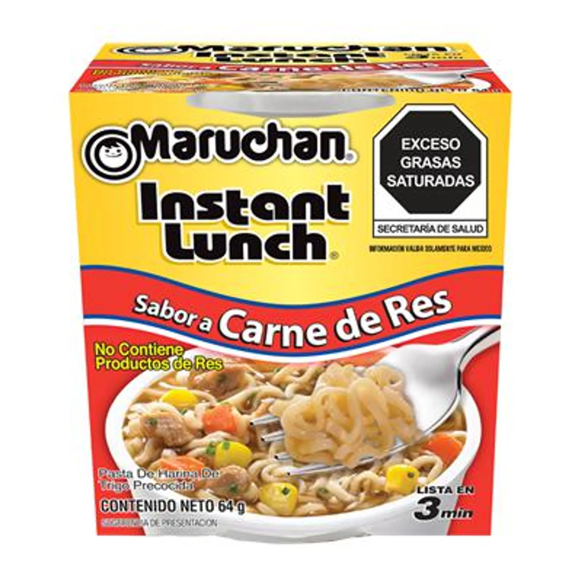 SOPA INSTANTANEA RES MARUCHAN 64 GRAMOS