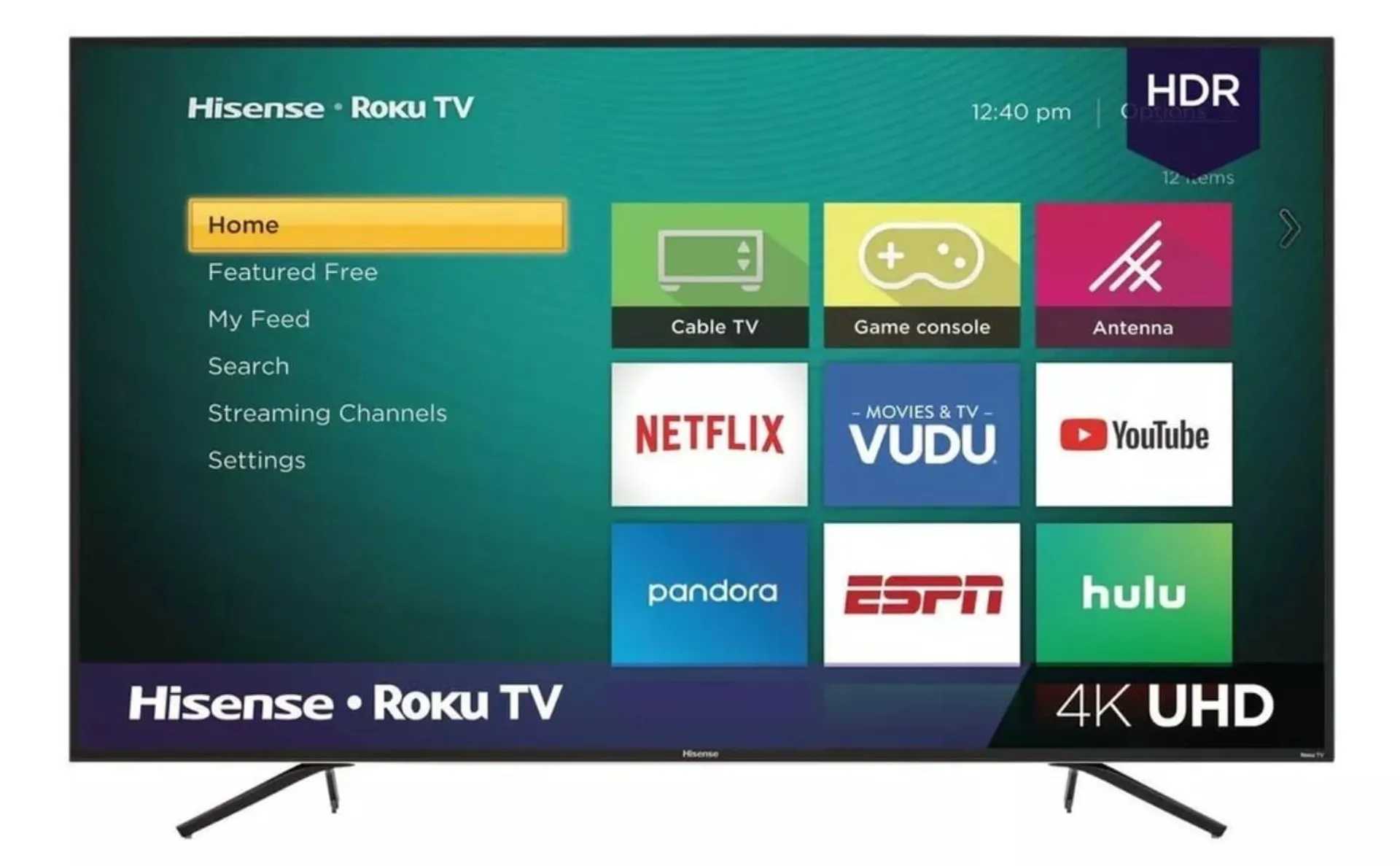 Hisense 65 Roku Smart UHD 4K