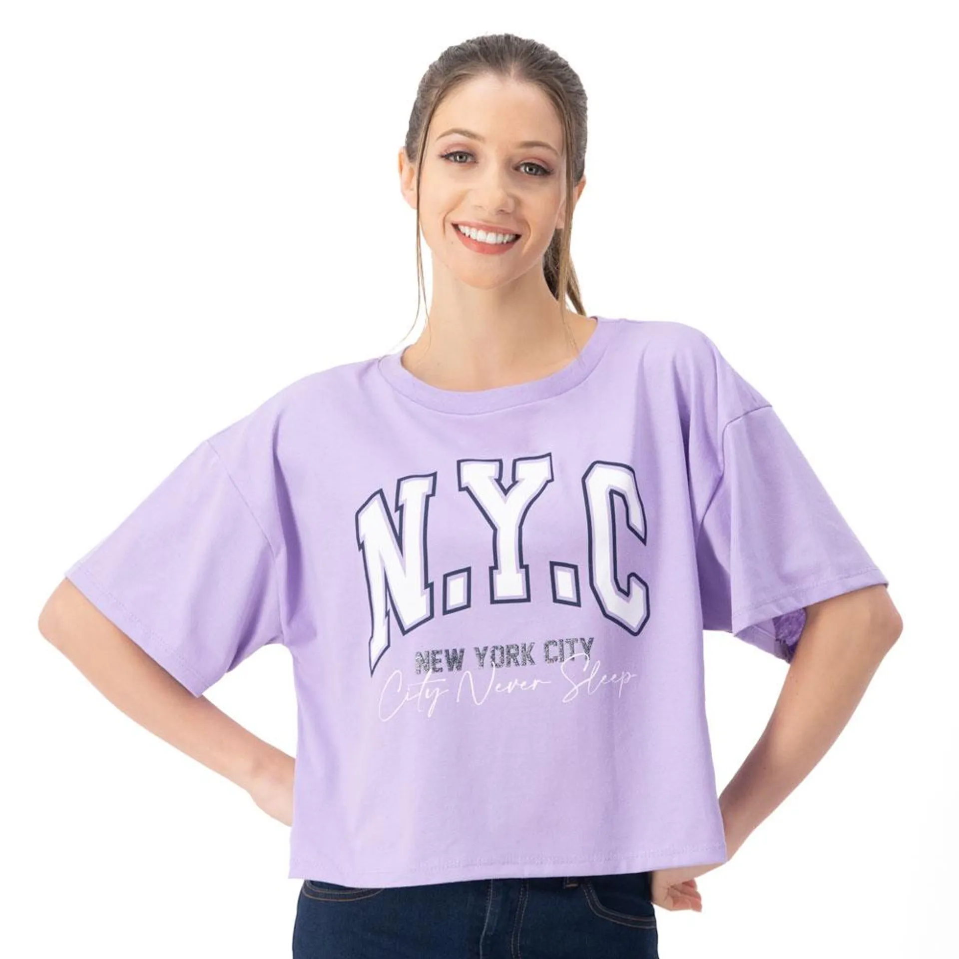 Crop Mujer Diseño NYC