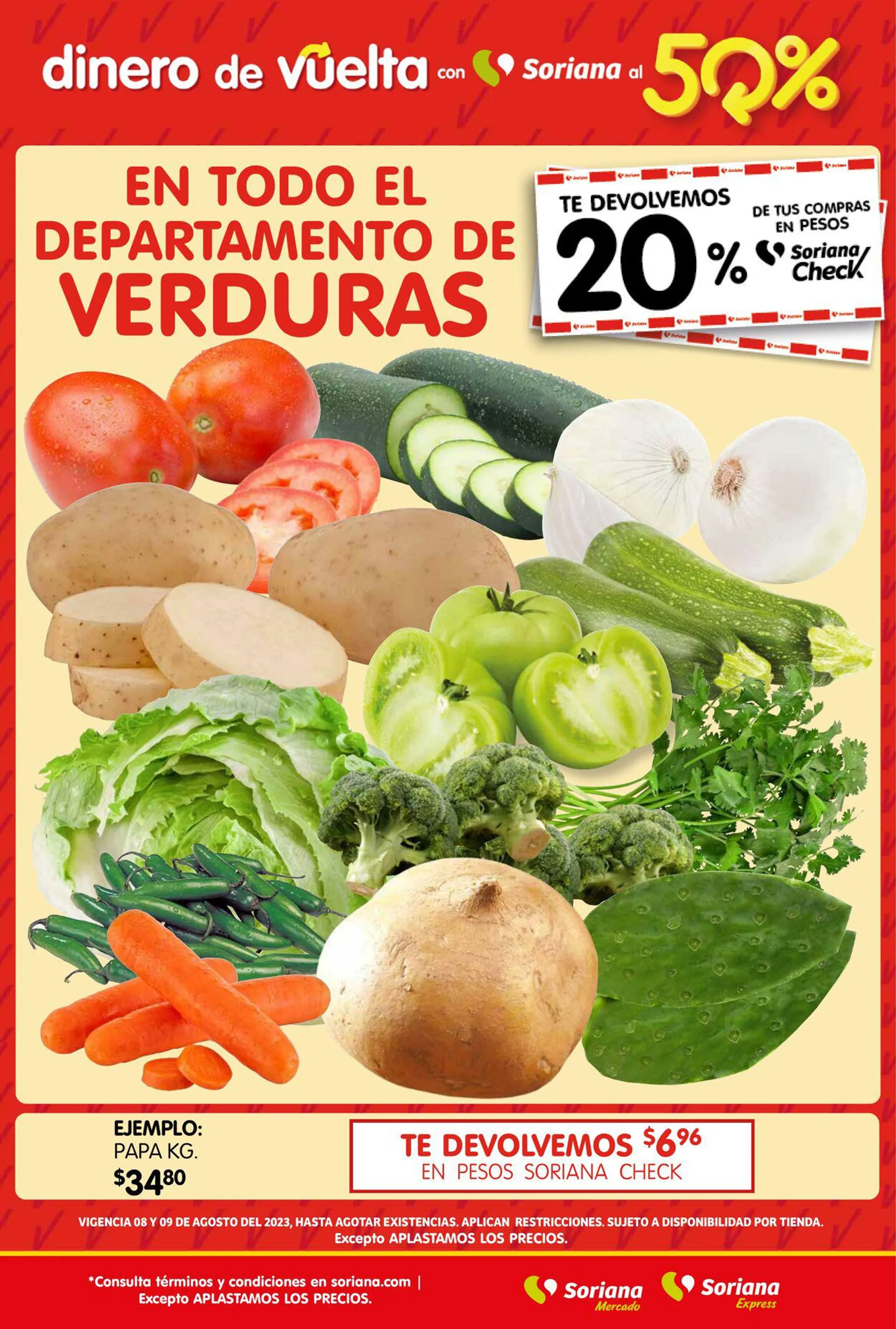 Catálogo de Soriana - Martes y Miércoles del Campo Mercado Nacional Oferta actual 8 de agosto al 10 de agosto 2023 - Pagina 2