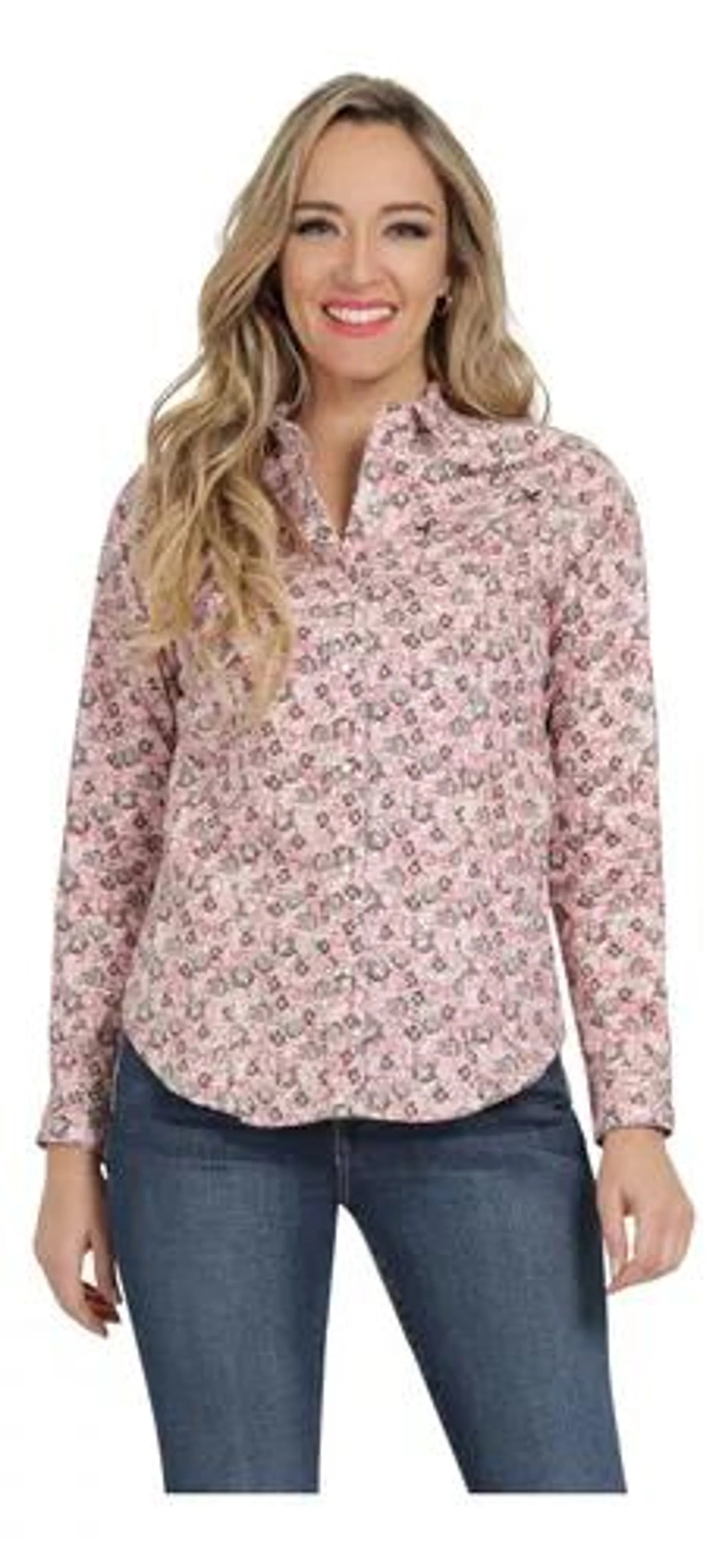 Blusa Vaquera Mujer Wrangler Slim Fit 452