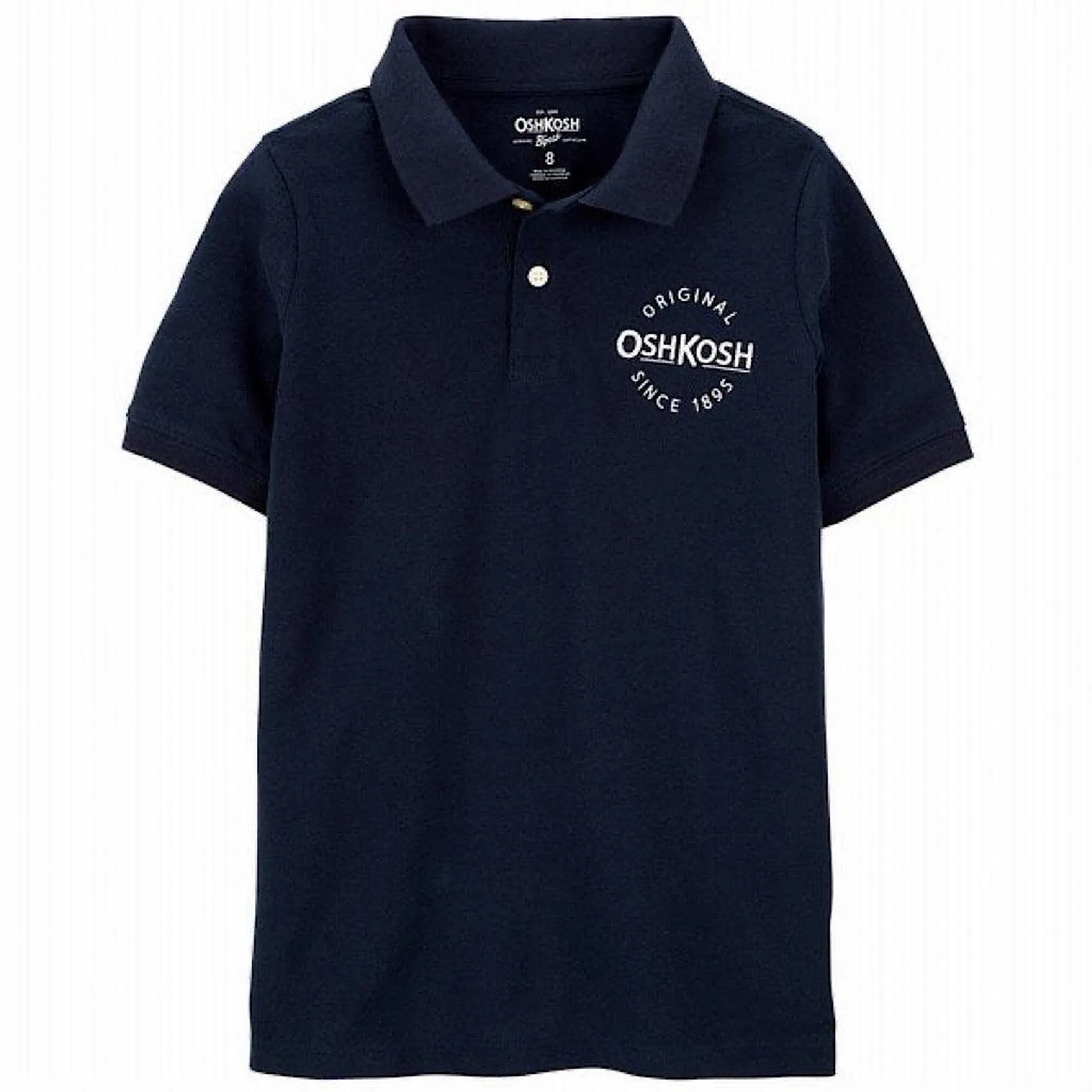 Playera Oshkosh azul tipo polo