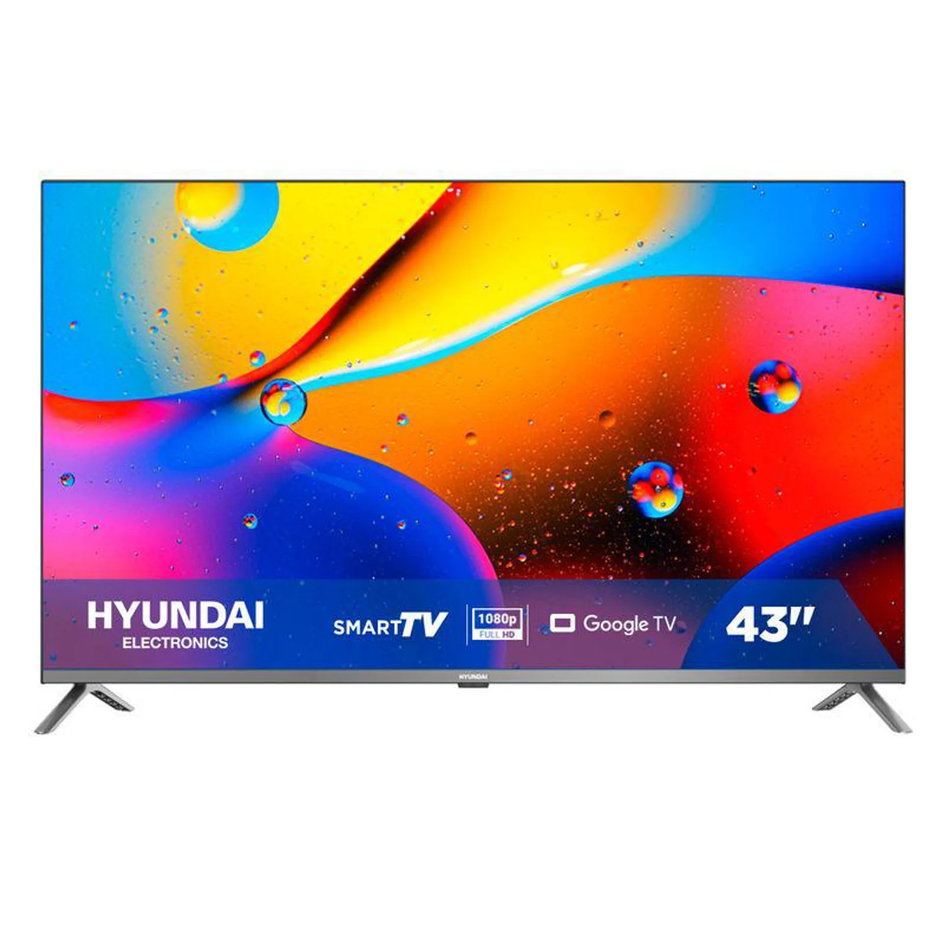 Pantalla LED Hyundai 43 Pulgadas FHD Google TV HYLED4322GiM