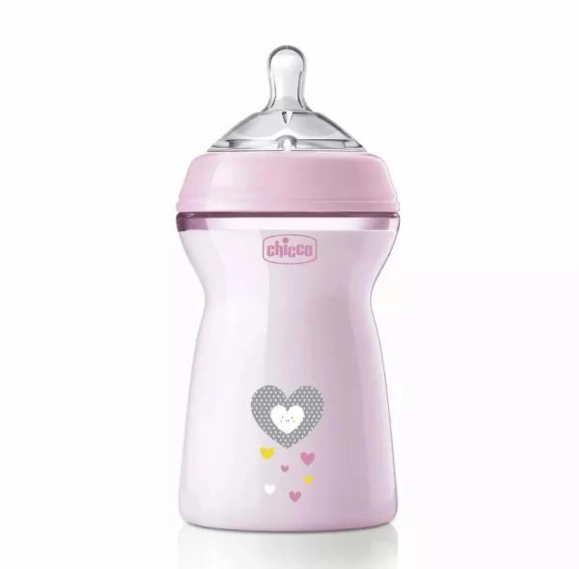 Biberón Chicco natural feeling 6m+ 11oz – 330ml Rosa