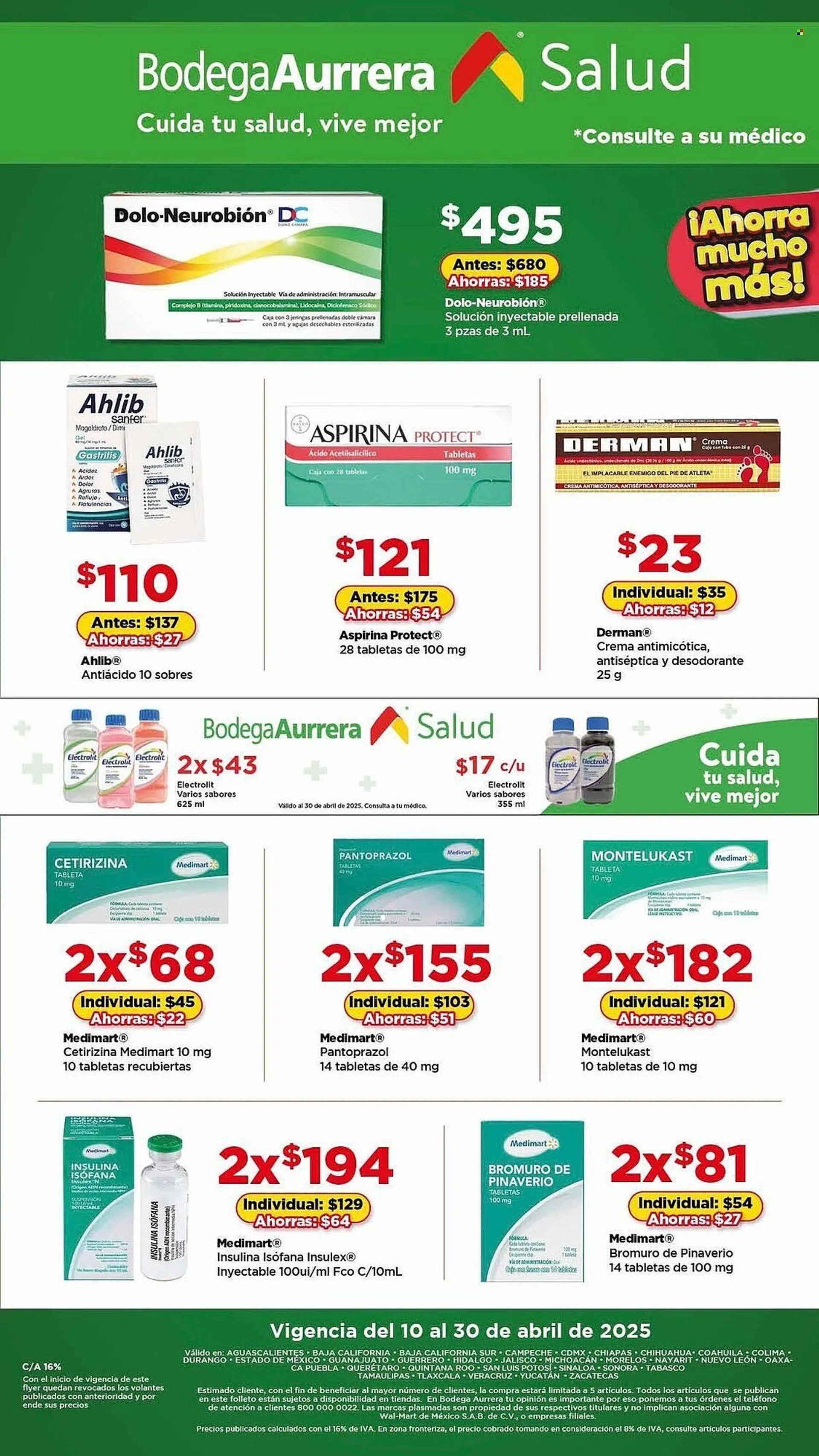 Catálogo de Catálogo Bodega Aurrerá 10 de abril al 30 de abril 2025 - Pagina 7