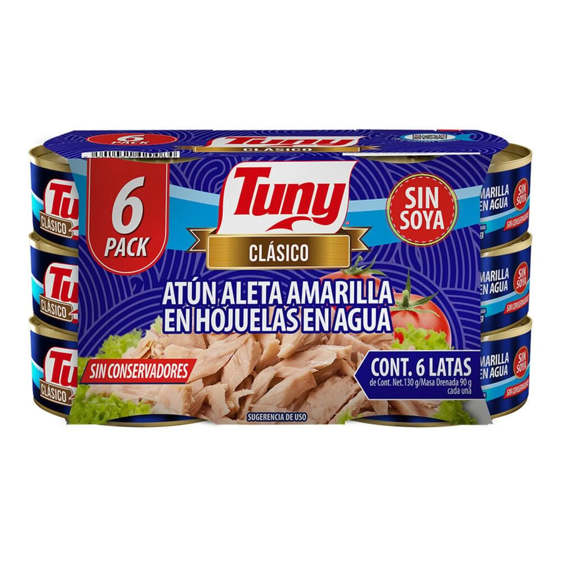 Atún en Agua Tuny 6/130 g