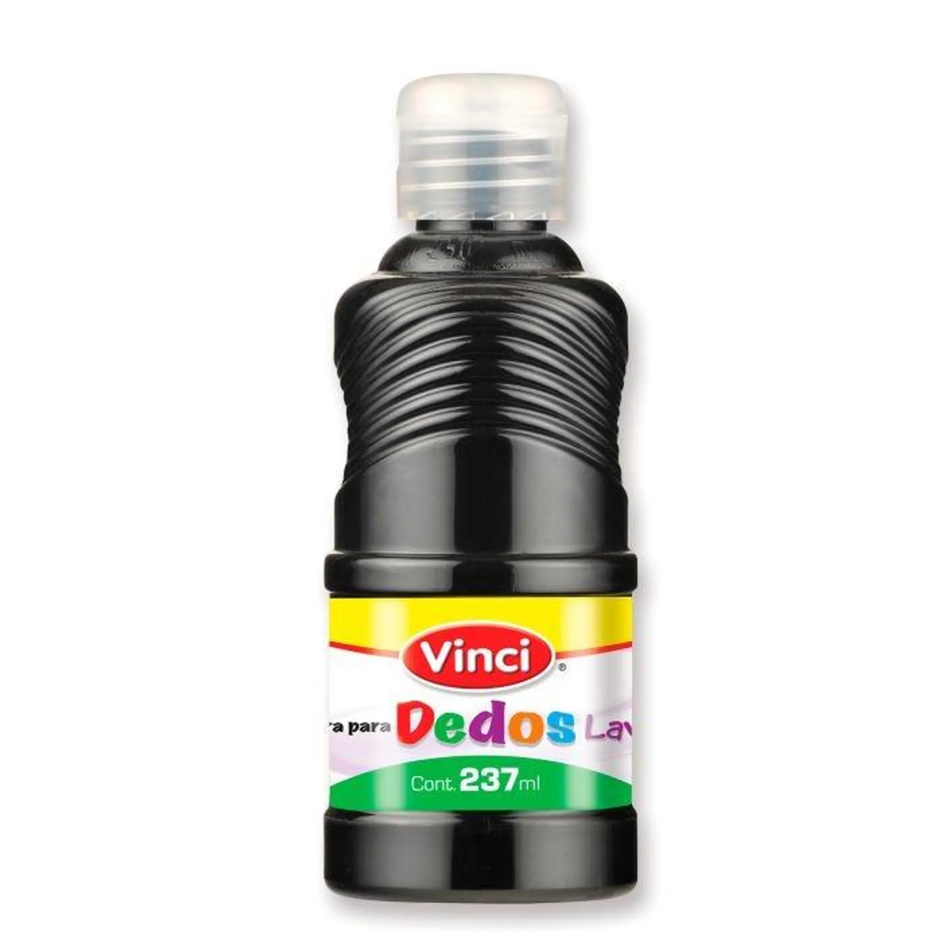 Pintura Digital Vinci Negro 237 ml. Lavable