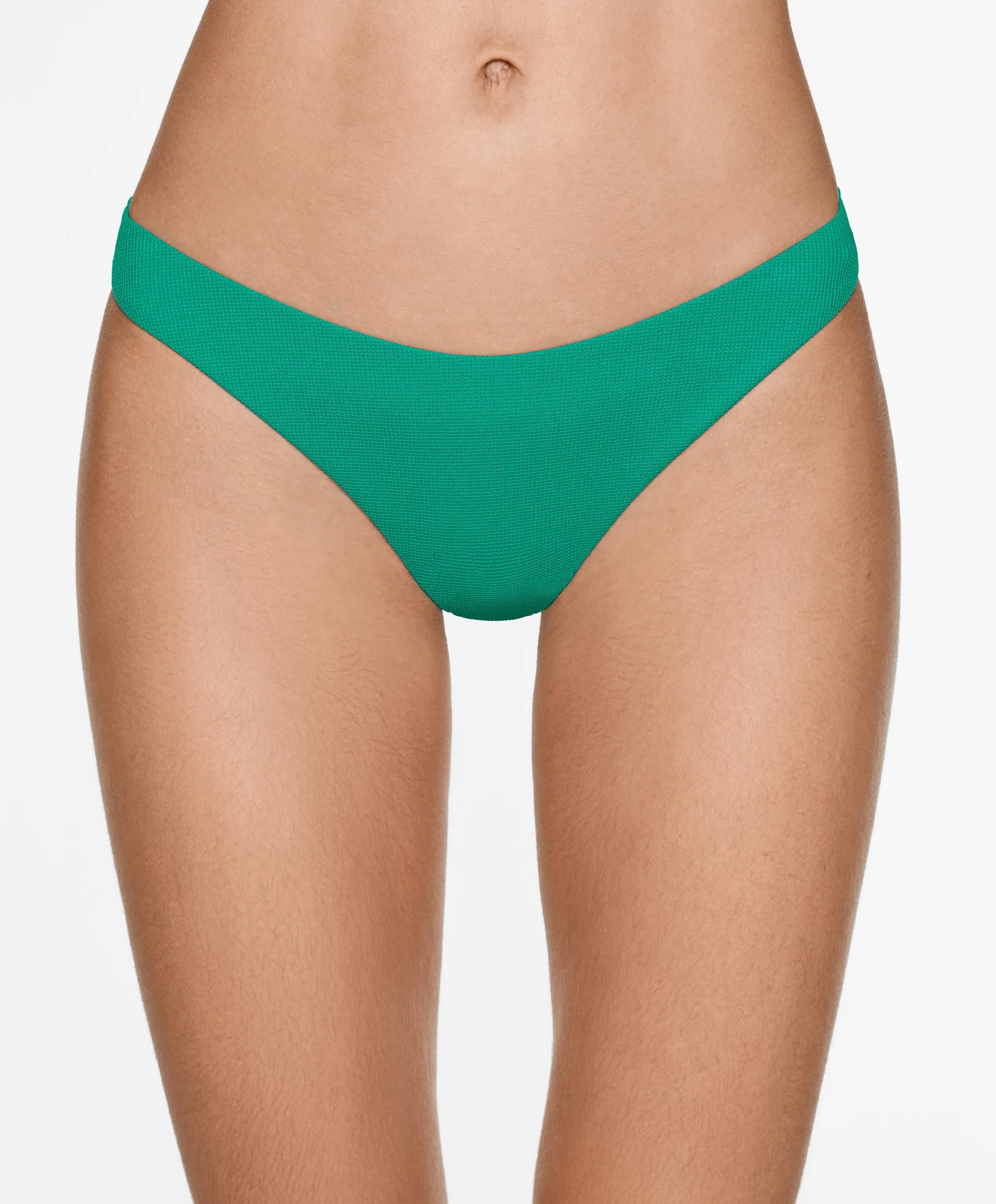 Bikini panty media piqué corte U