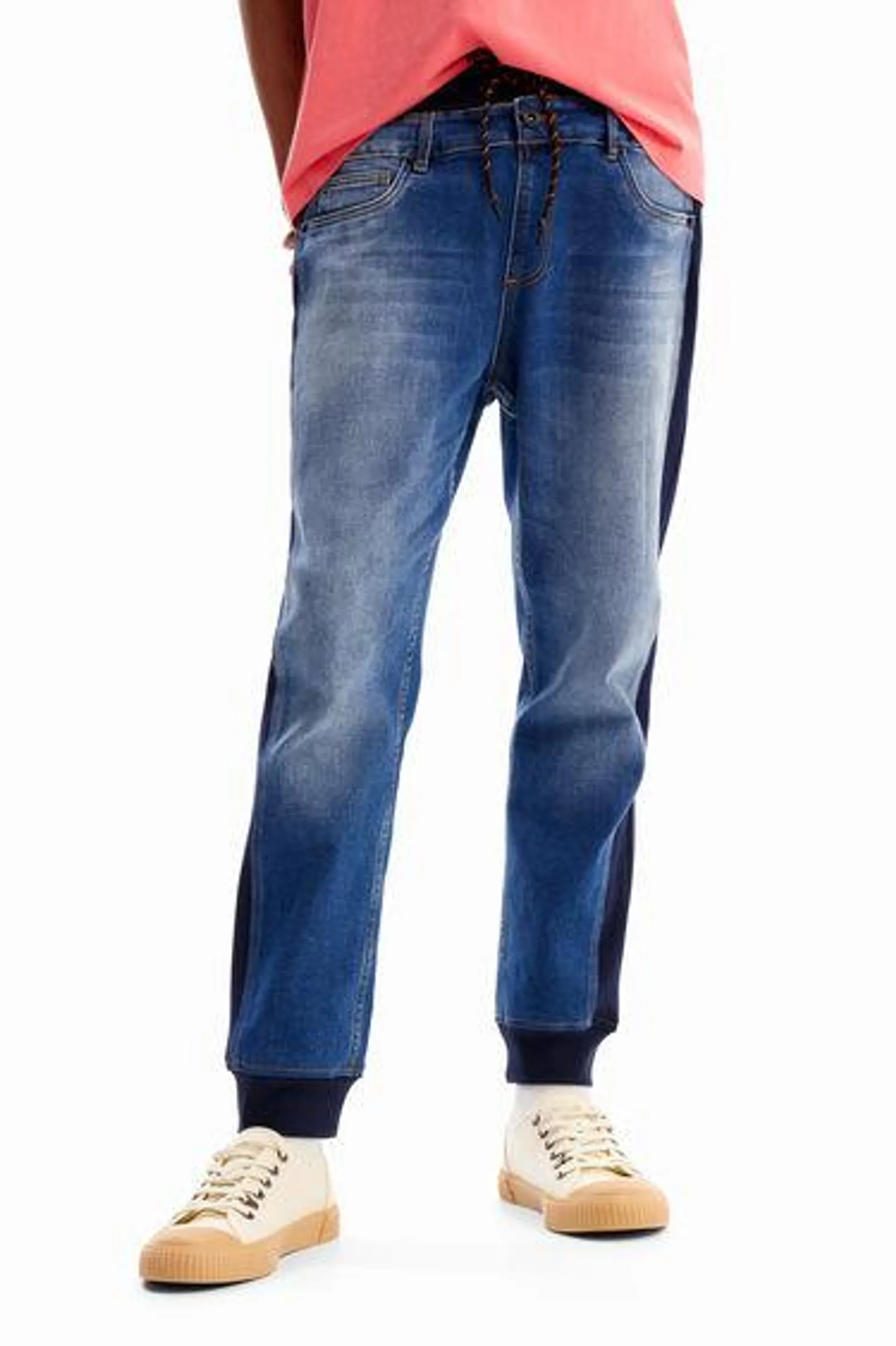 Pantalón jogger vaquero híbrido