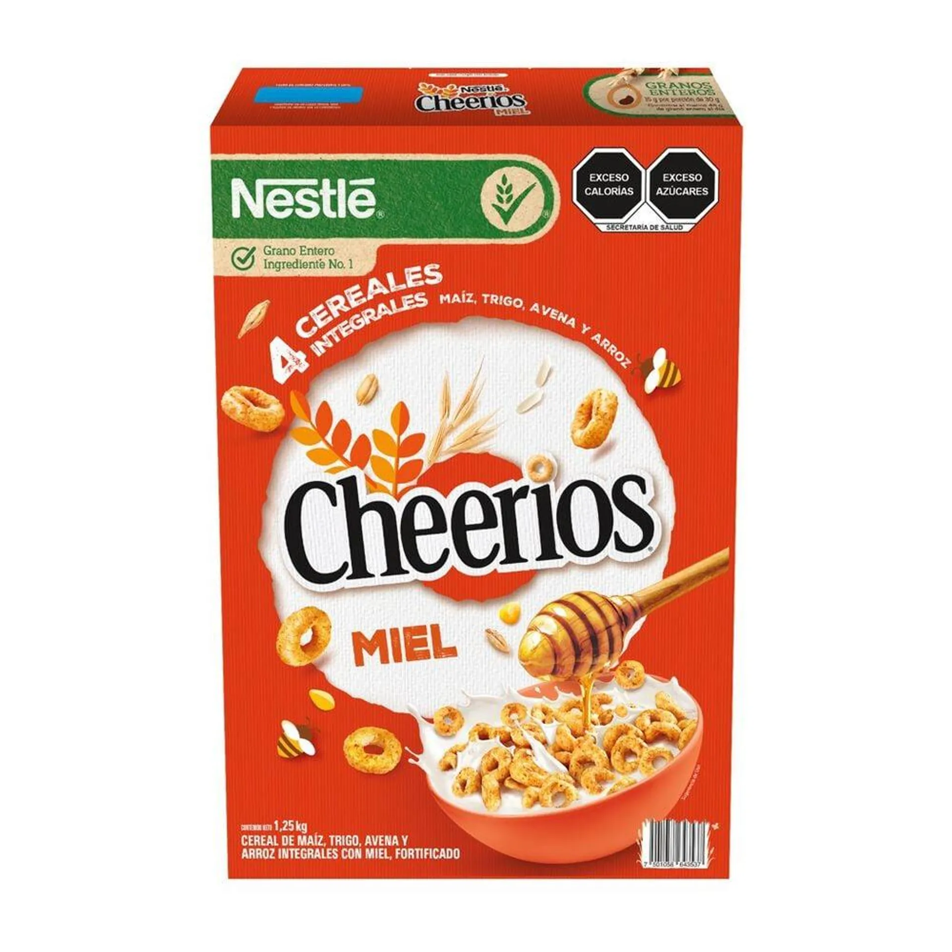 Cereal Cheerios Miel Nestlé 1.25 Kg