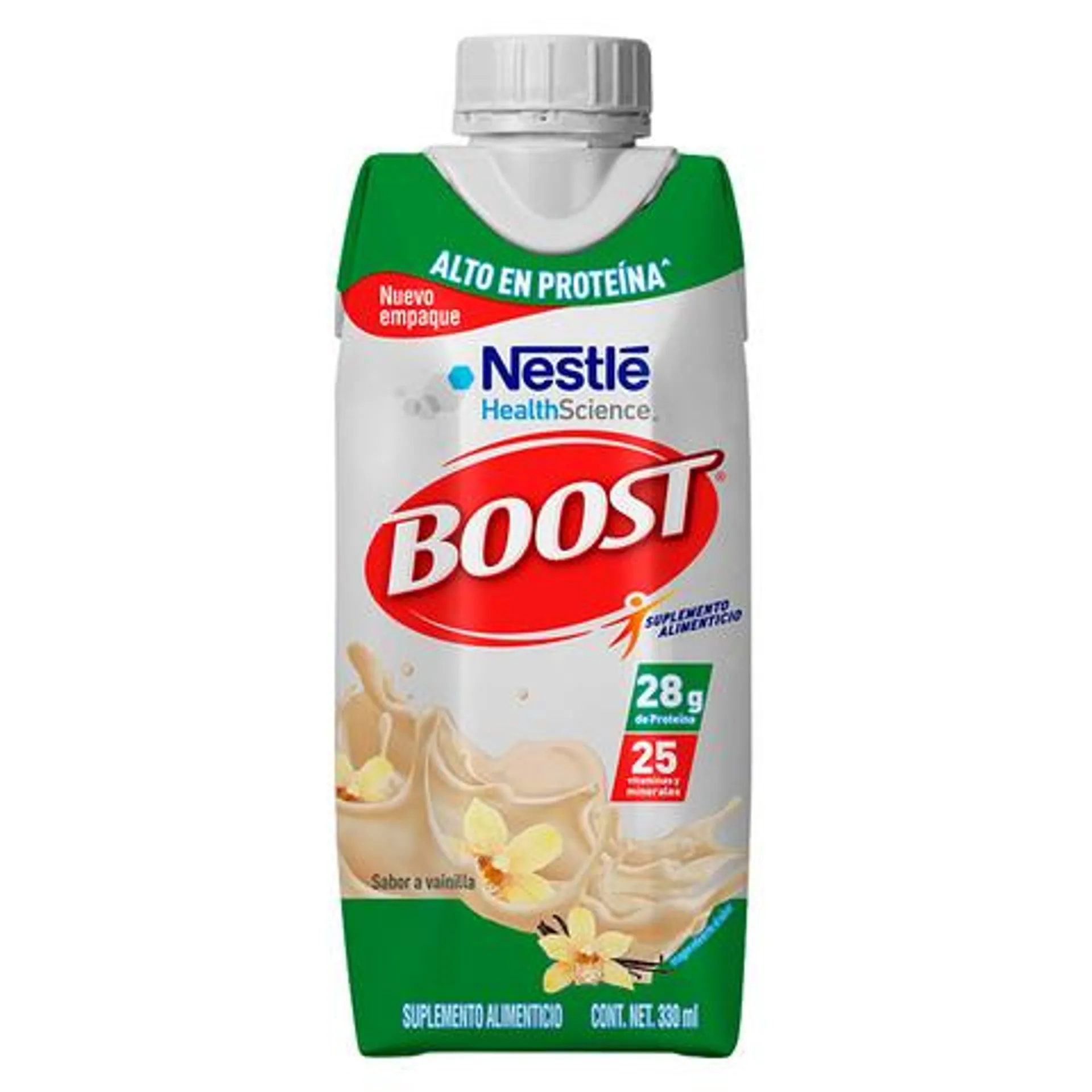 Boost Suplemento Alimenticio Alto en Proteína Sabor Vainilla