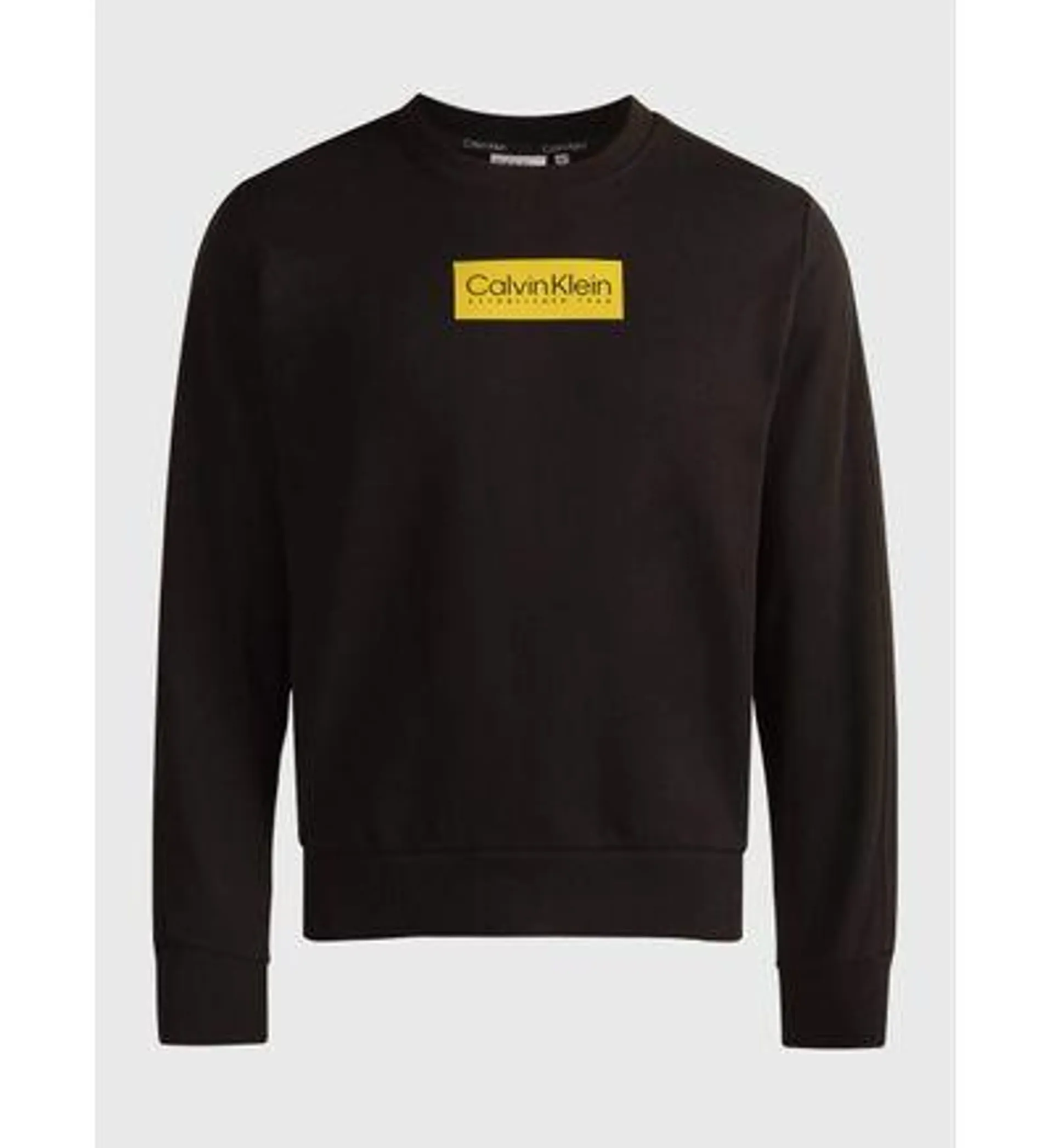 Sudadera Calvin Klein Logotipo Hombre Negro