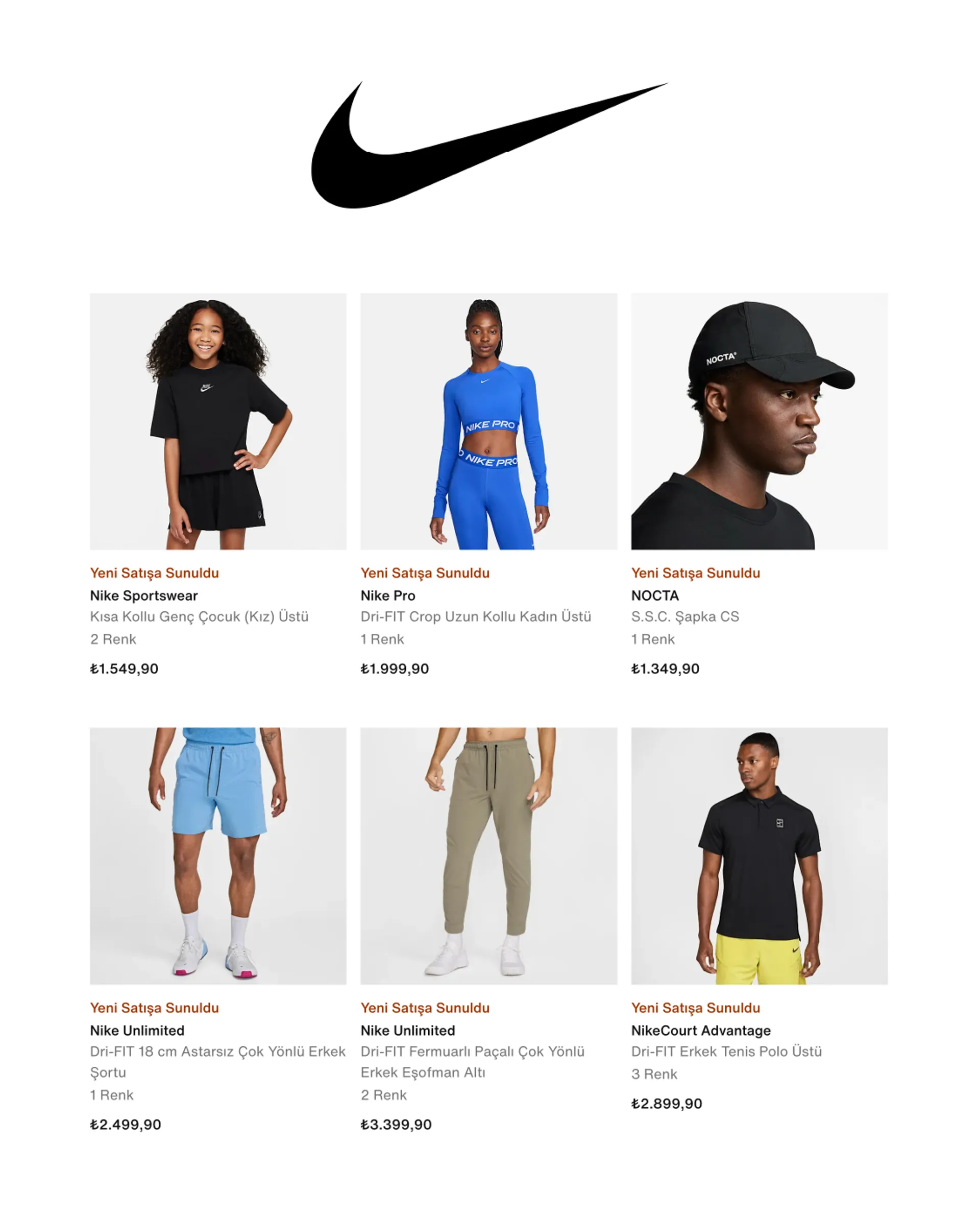 Katalog Nike mağazasının özel fırsatı 21 Ocak - 11 Şubat 2025 - aktüel Sayfa 2