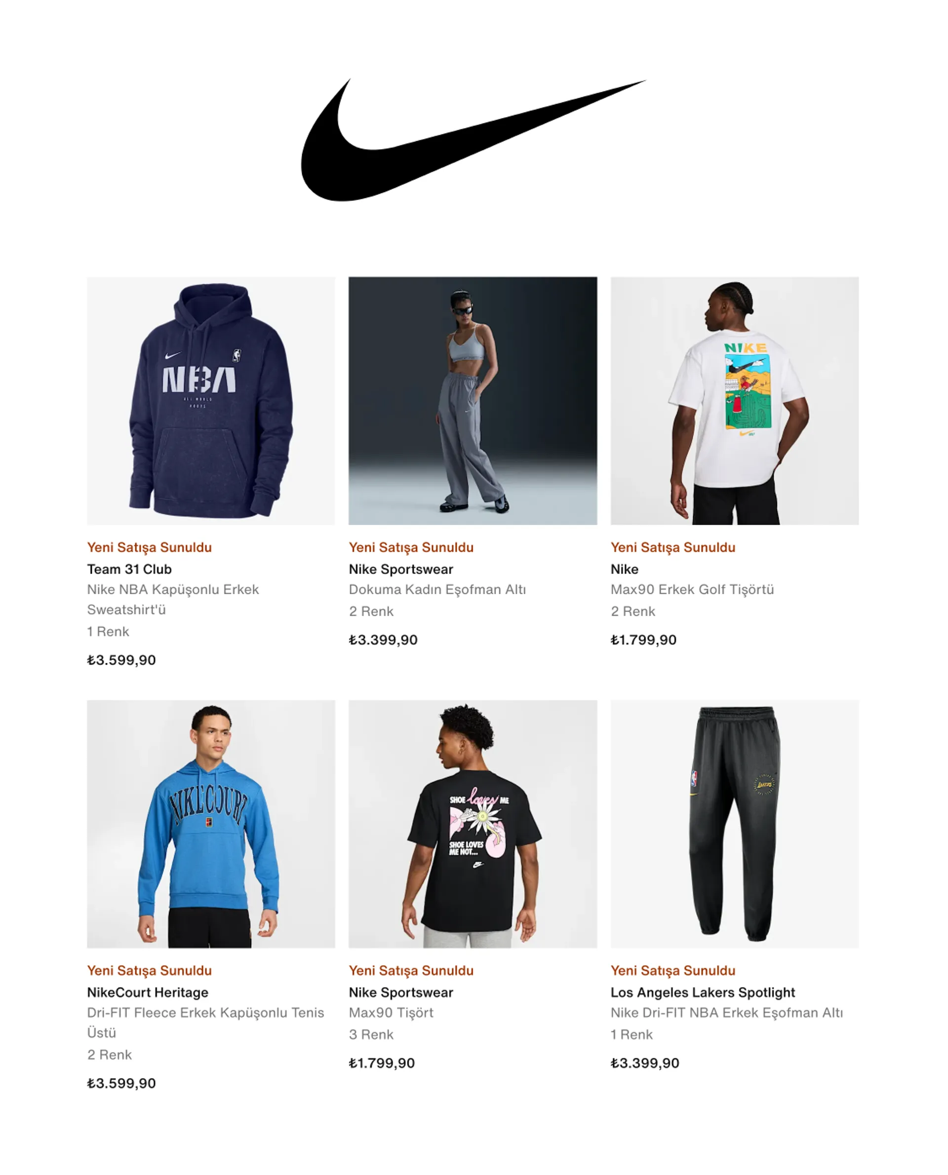 Katalog Nike mağazasının özel fırsatı 21 Ocak - 11 Şubat 2025 - aktüel Sayfa 3