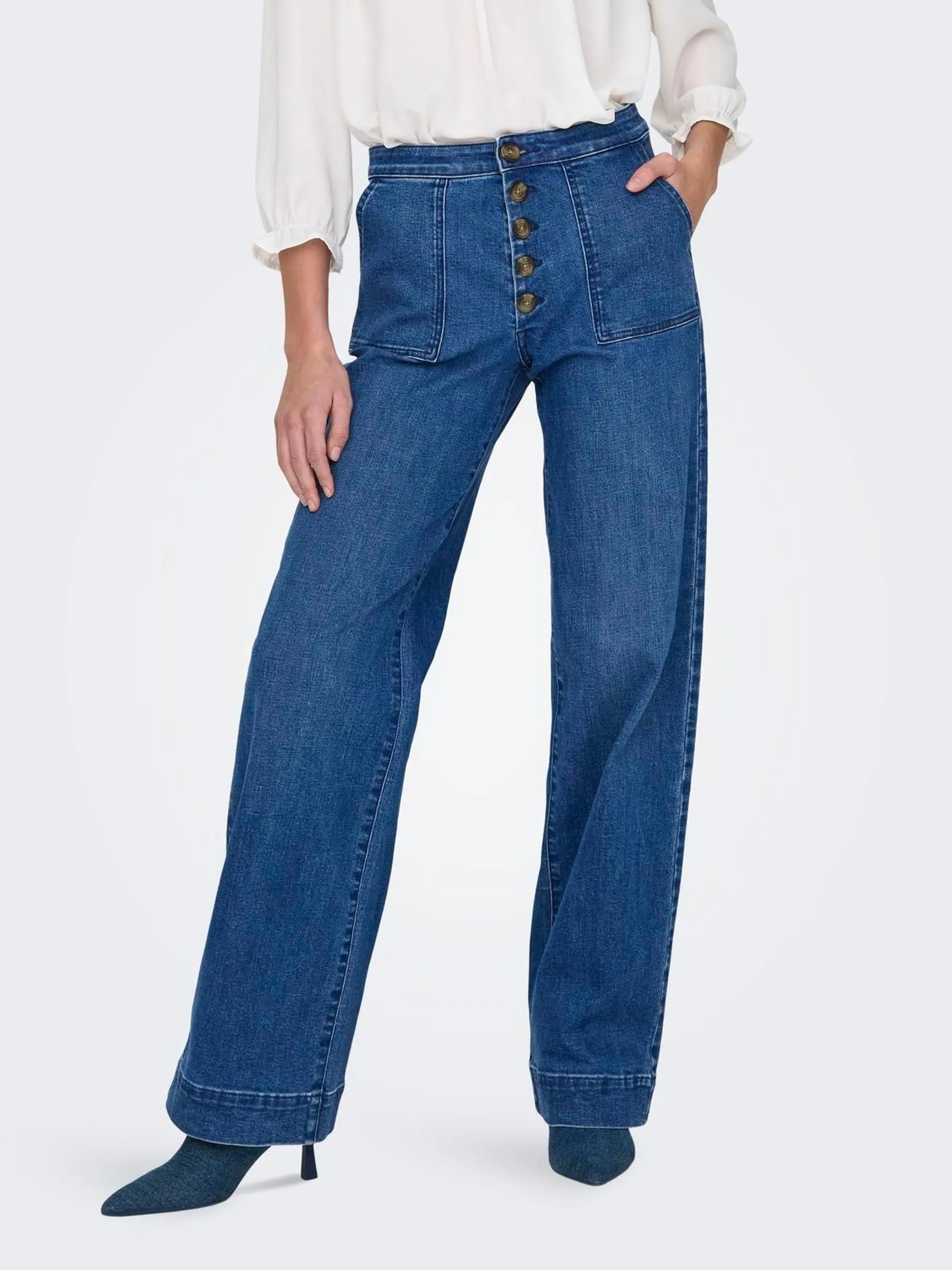 ONLJuicy High Waist Wide Jeans