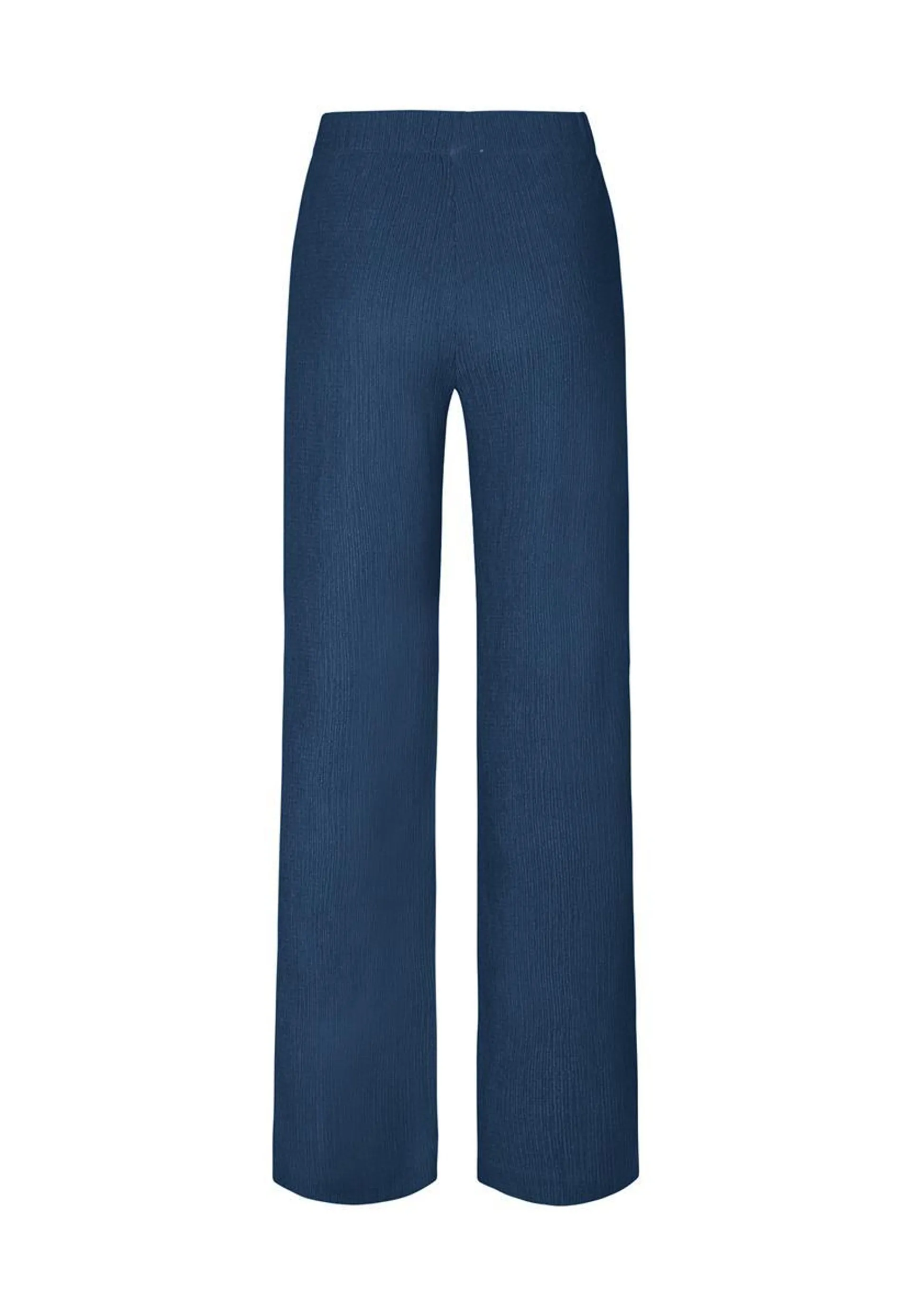 Broek wide leg blauw 36"