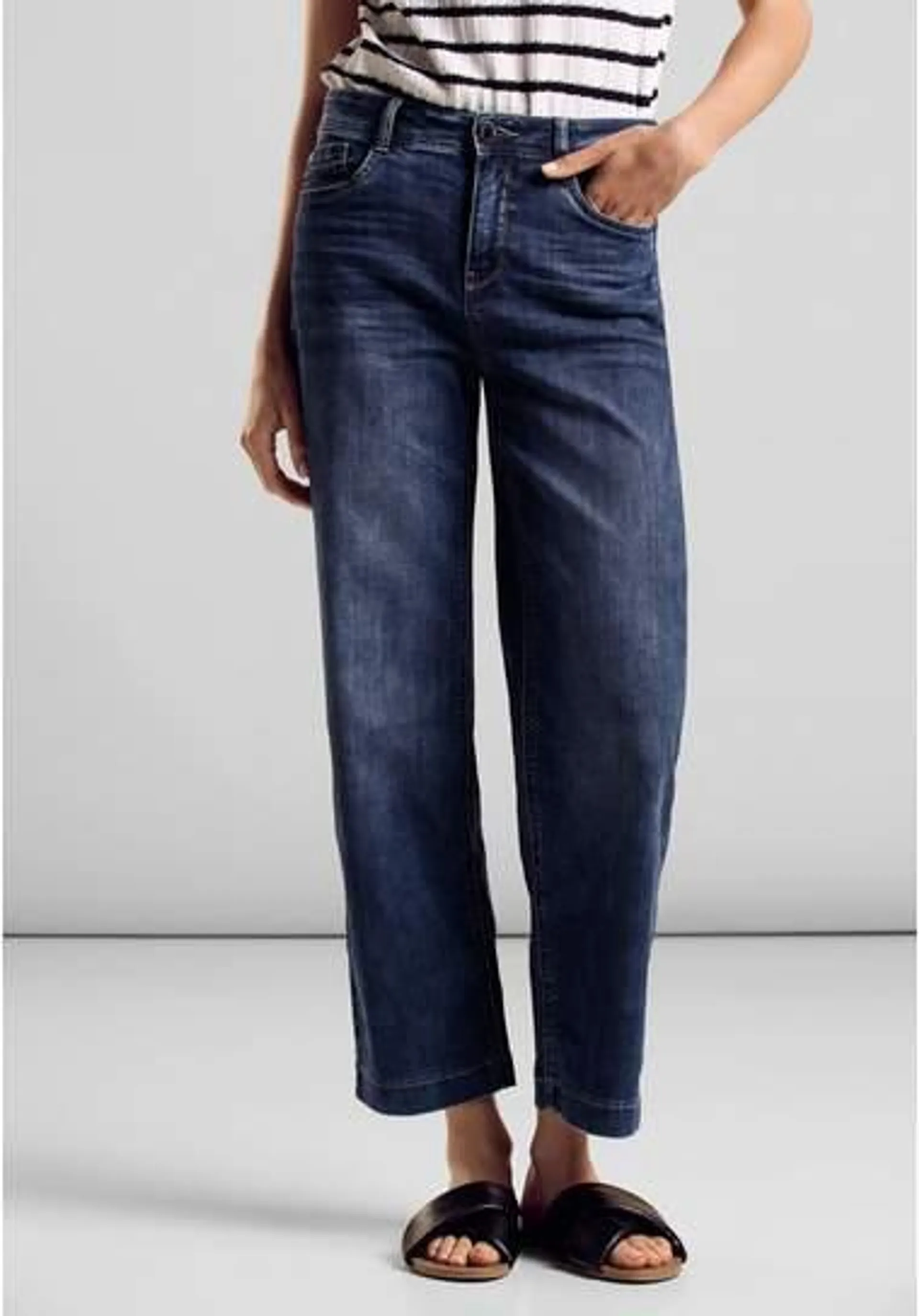 STREET ONE Straight jeans in five-pocketsstijl