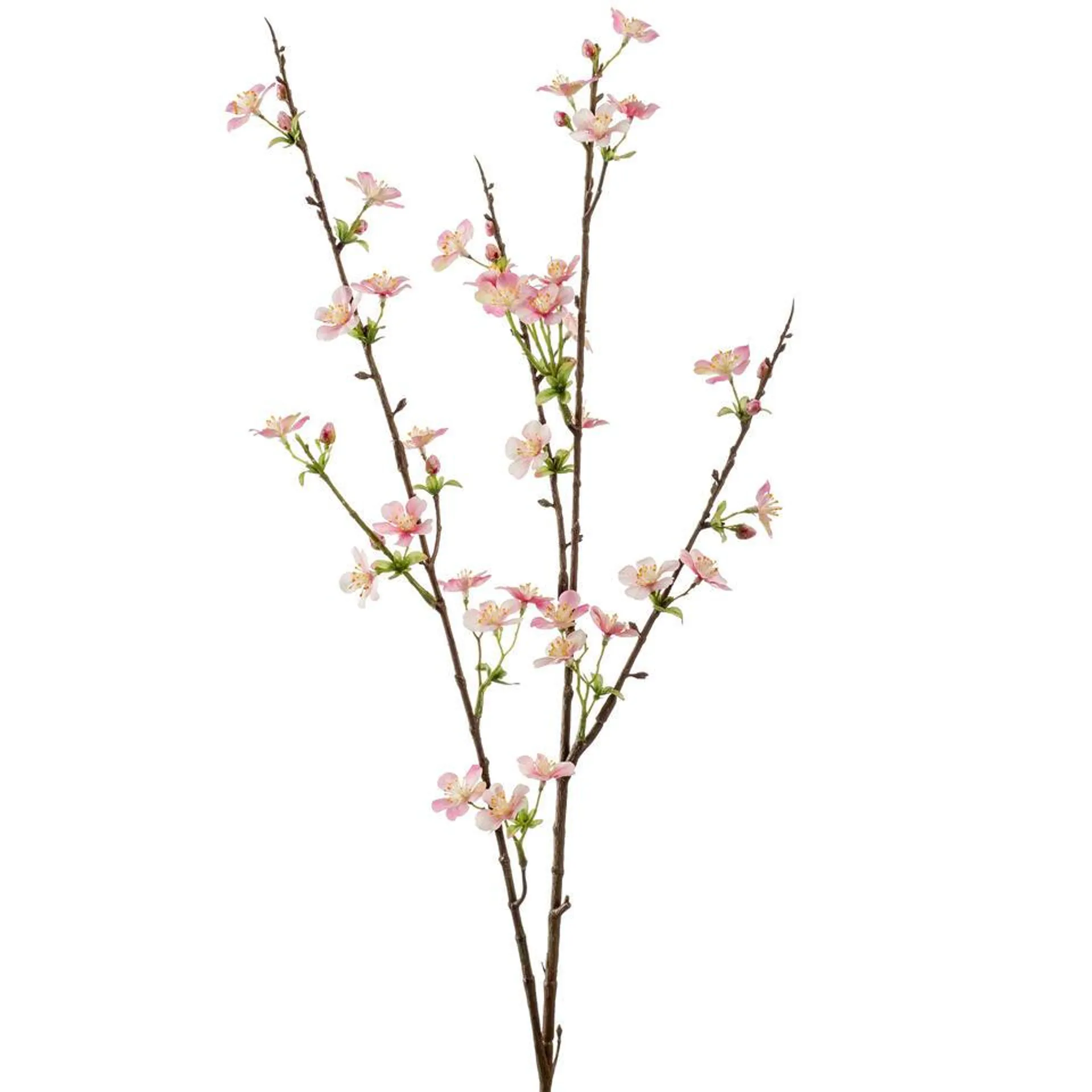 Kunstbloem - appelbloesem - tak - roze - 85 cm