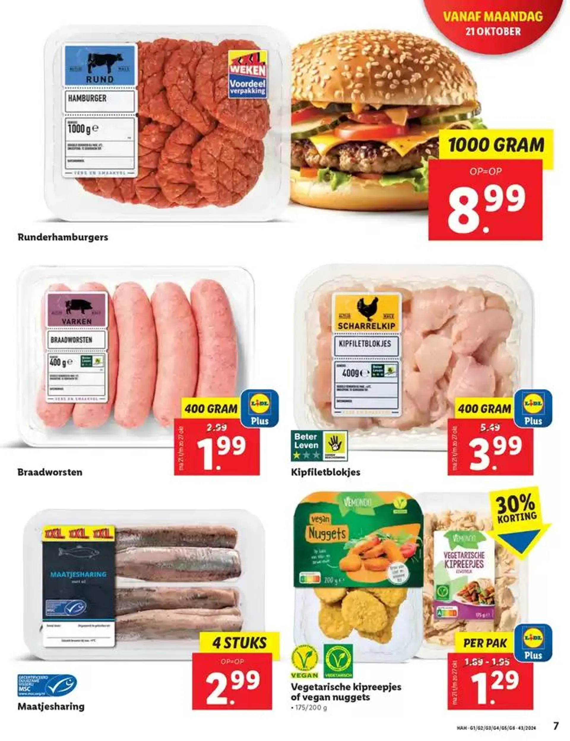 Topdeals en kortingen van 17 oktober tot 30 oktober 2024 - Folder pagina 7