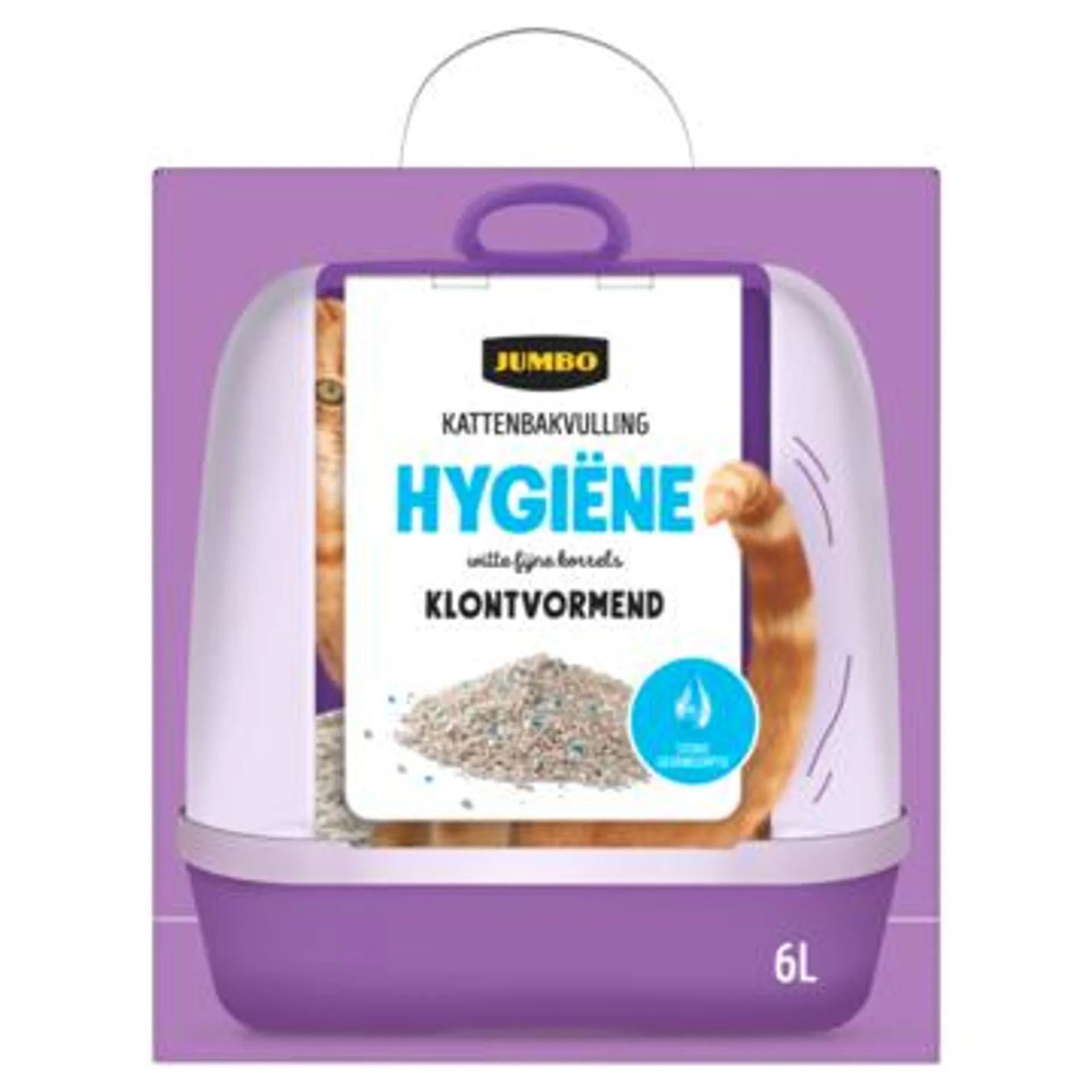 Jumbo Kattenbakvulling Hygiëne Klontvormend 6L