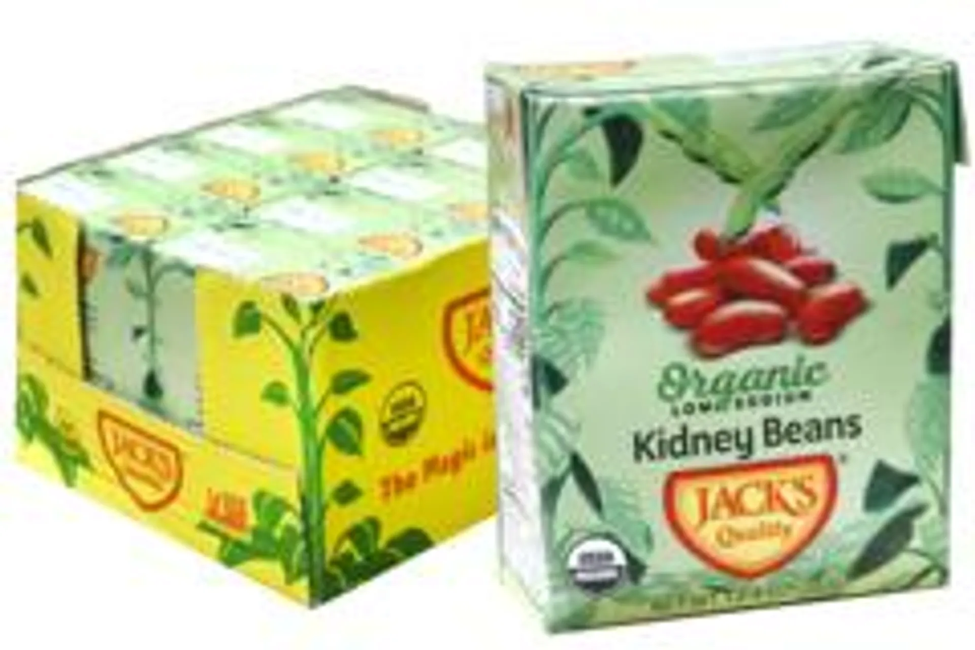 8 pakken Jack's Rode Kidneybonen BIO 380g