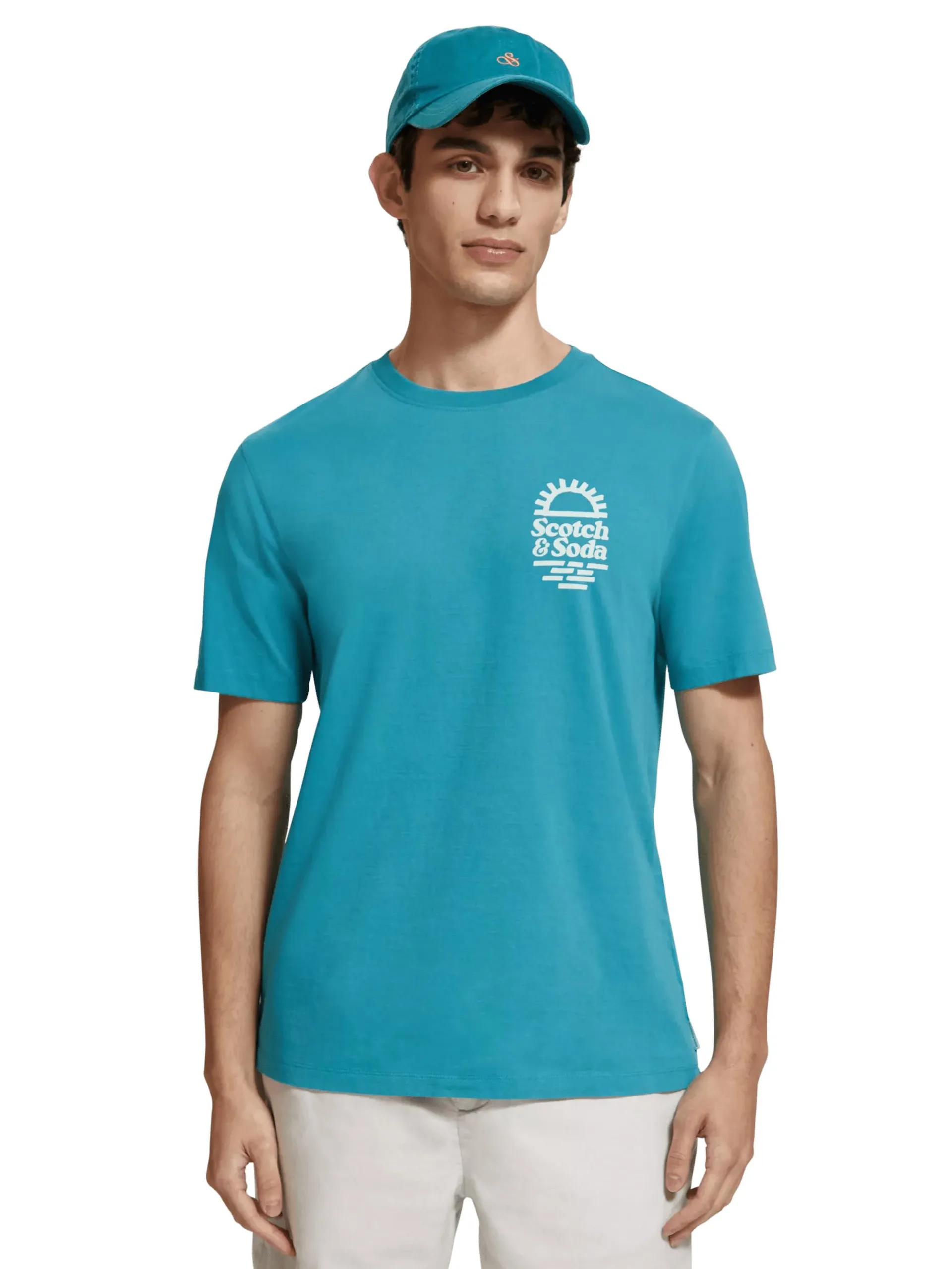 Grafisch T-shirt met normale pasvorm